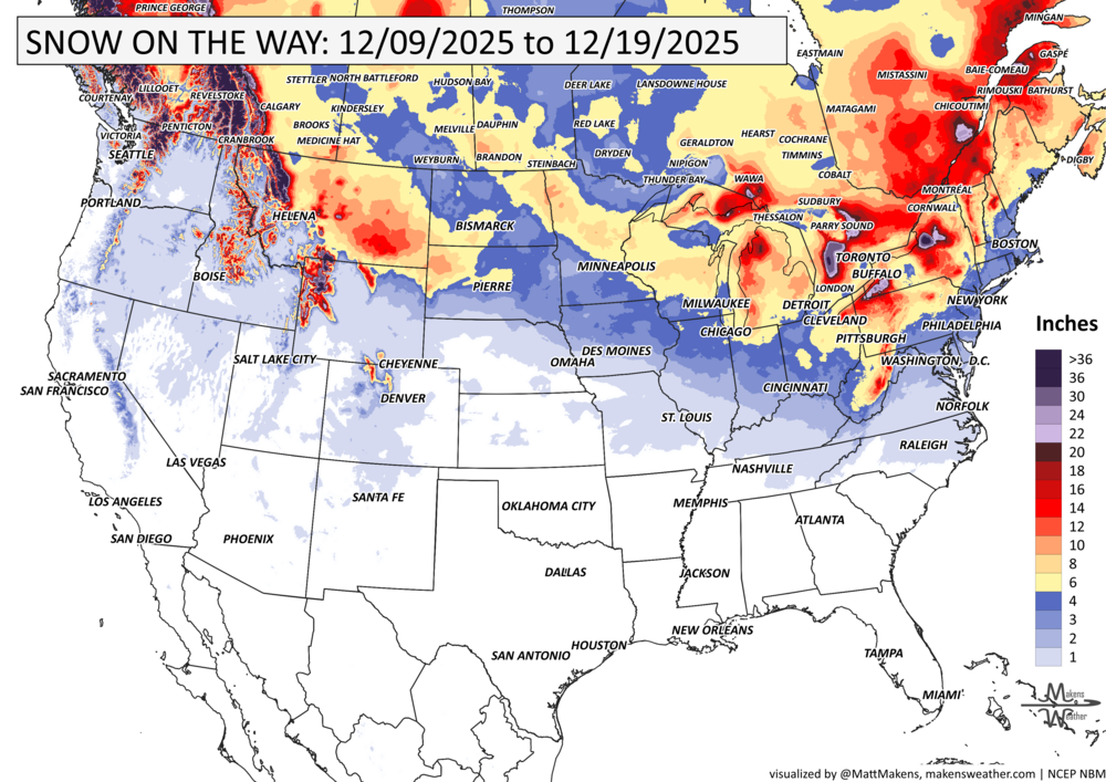 Heavy Rain and Snow for the Northwest, Arctic Blast for the Midwest ...