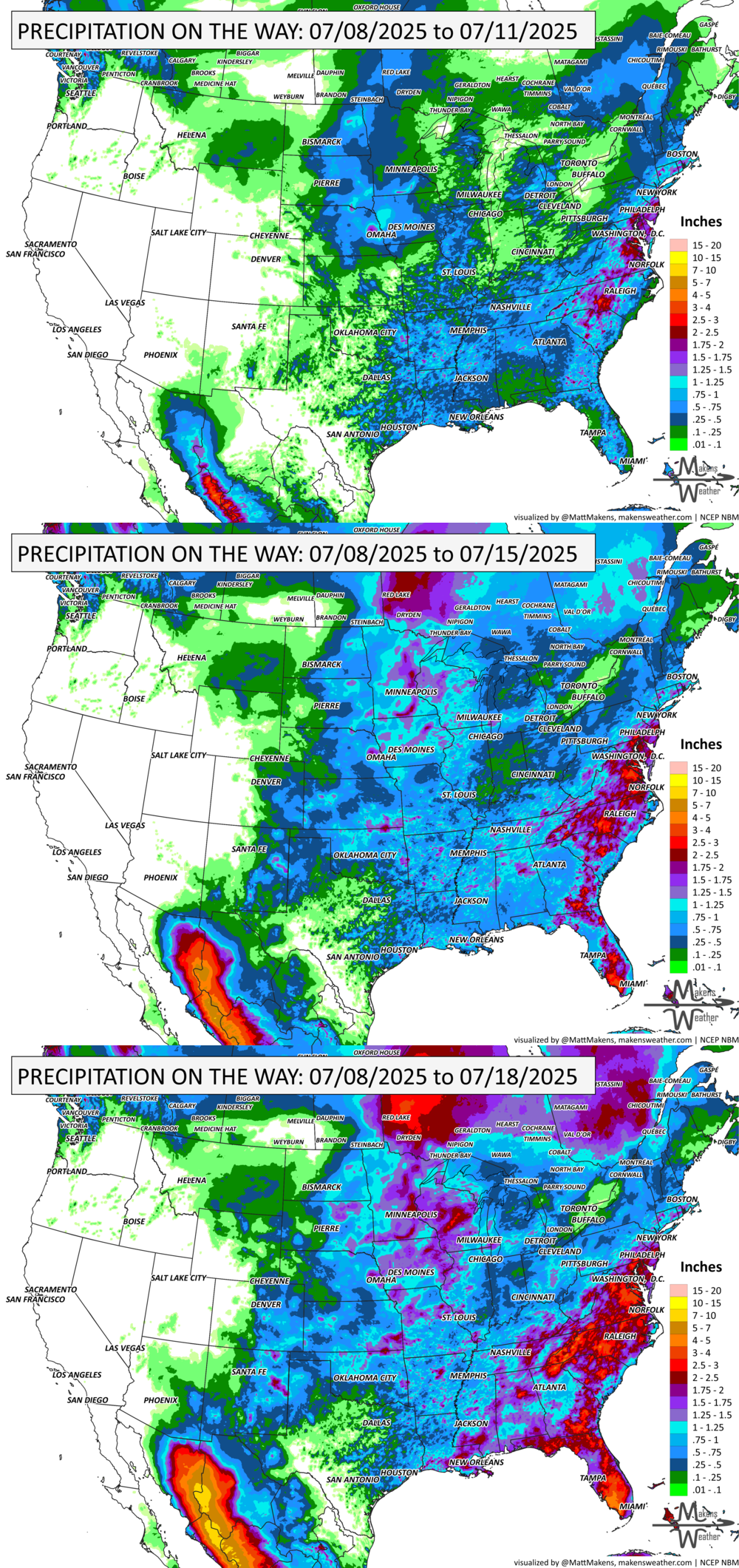 Widespread Storms and Dangerous Heat Grip U.S. This Week — Makens ...