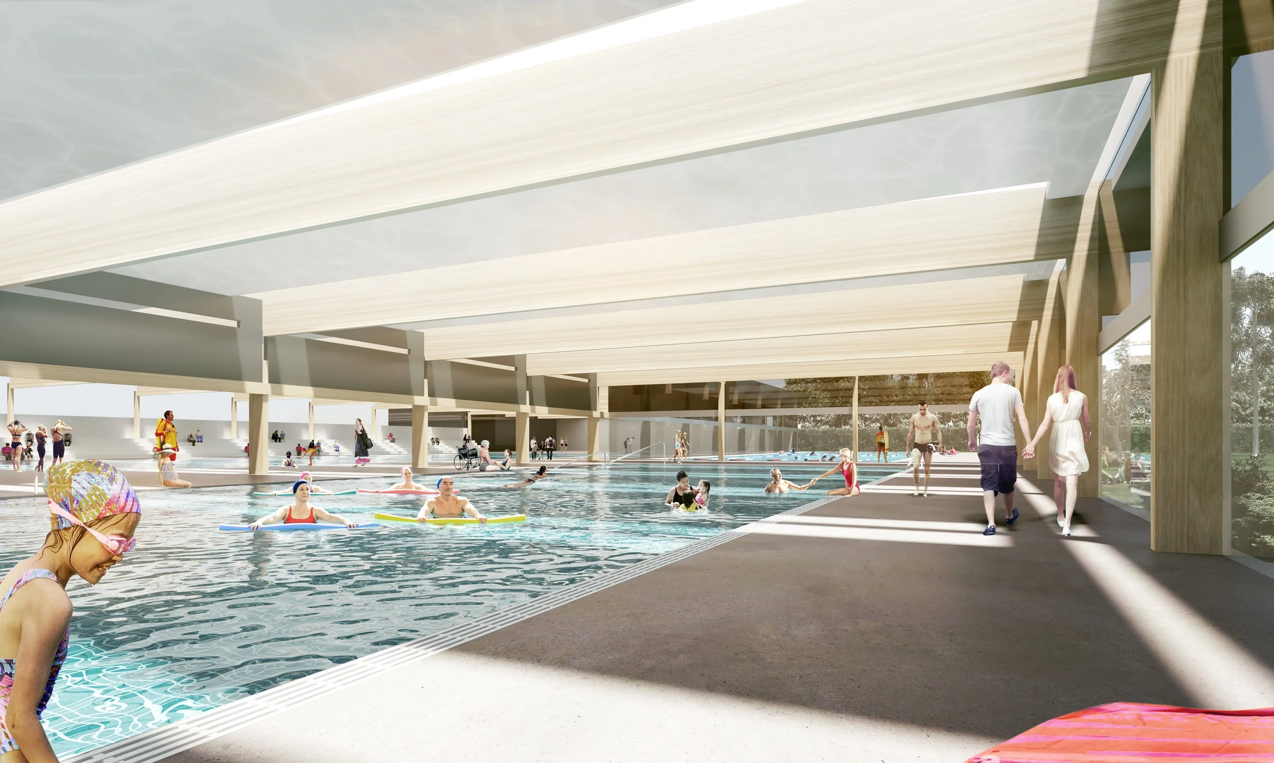 Blacktown Aquatic Centre — Urakawa Jenkins Architecture