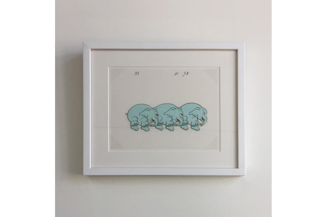 Original Elephants on Parade Animation Cel