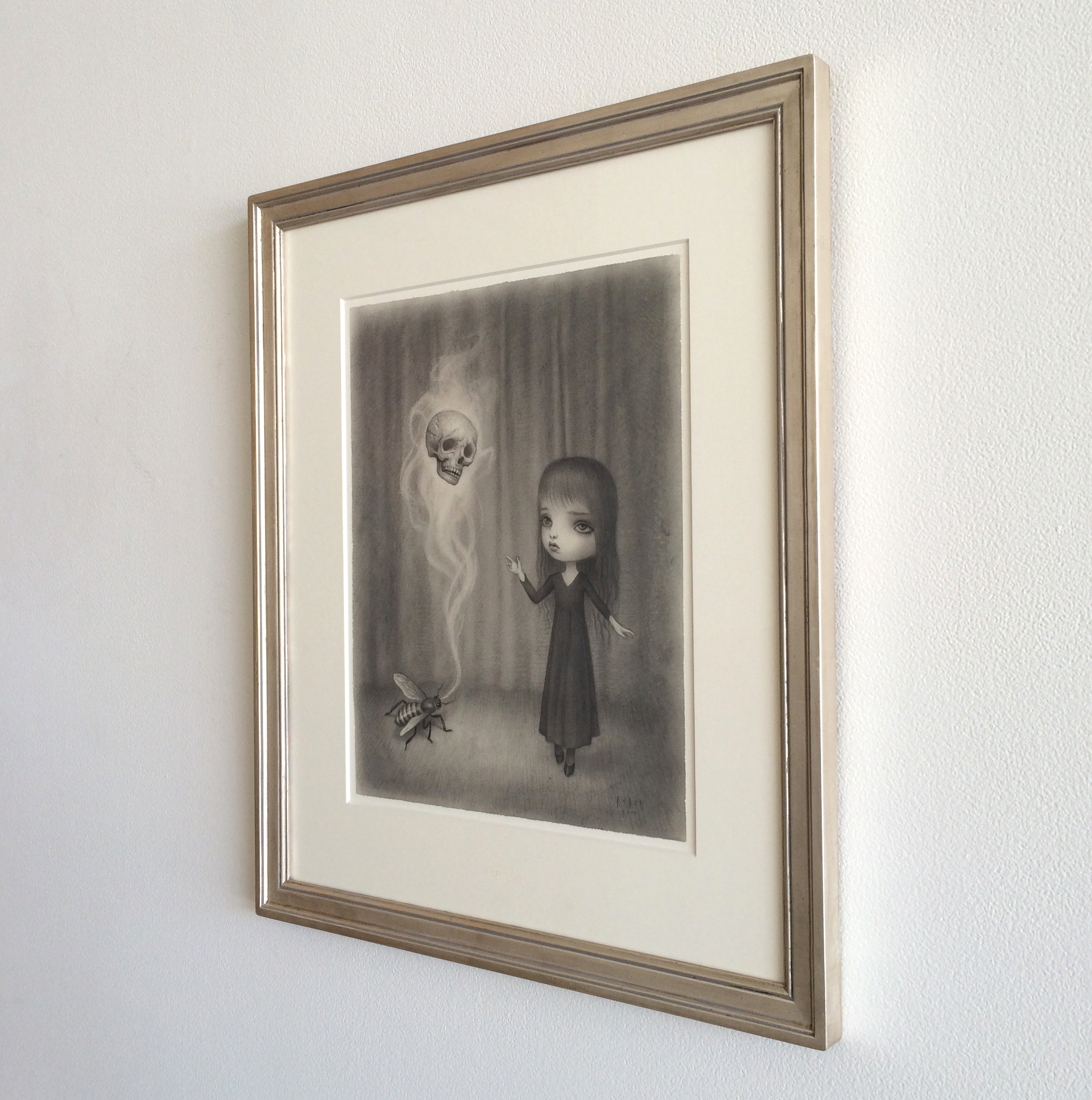 Original Drawing by Mark Ryden (graphite on paper)