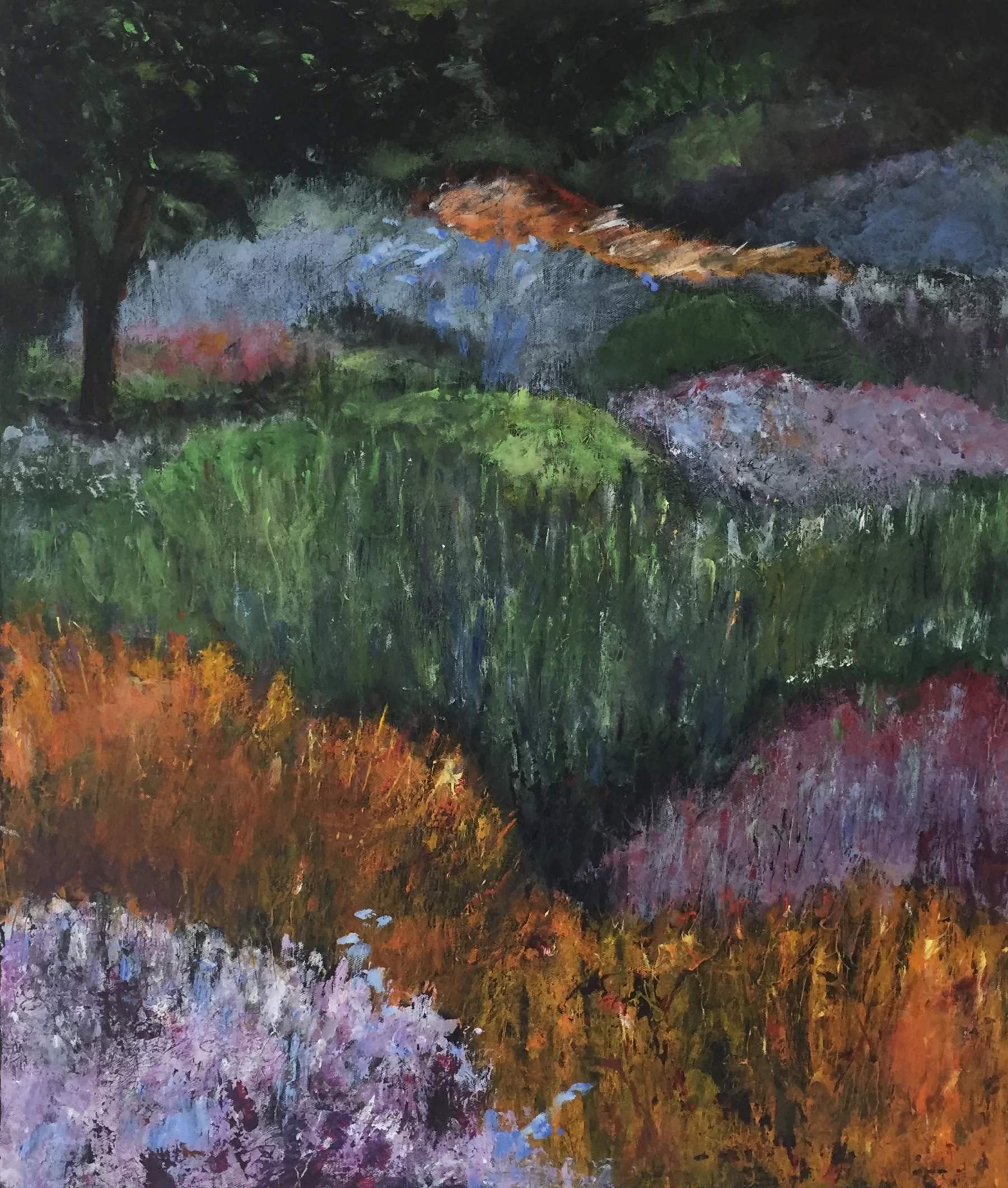 Garden with Grasses