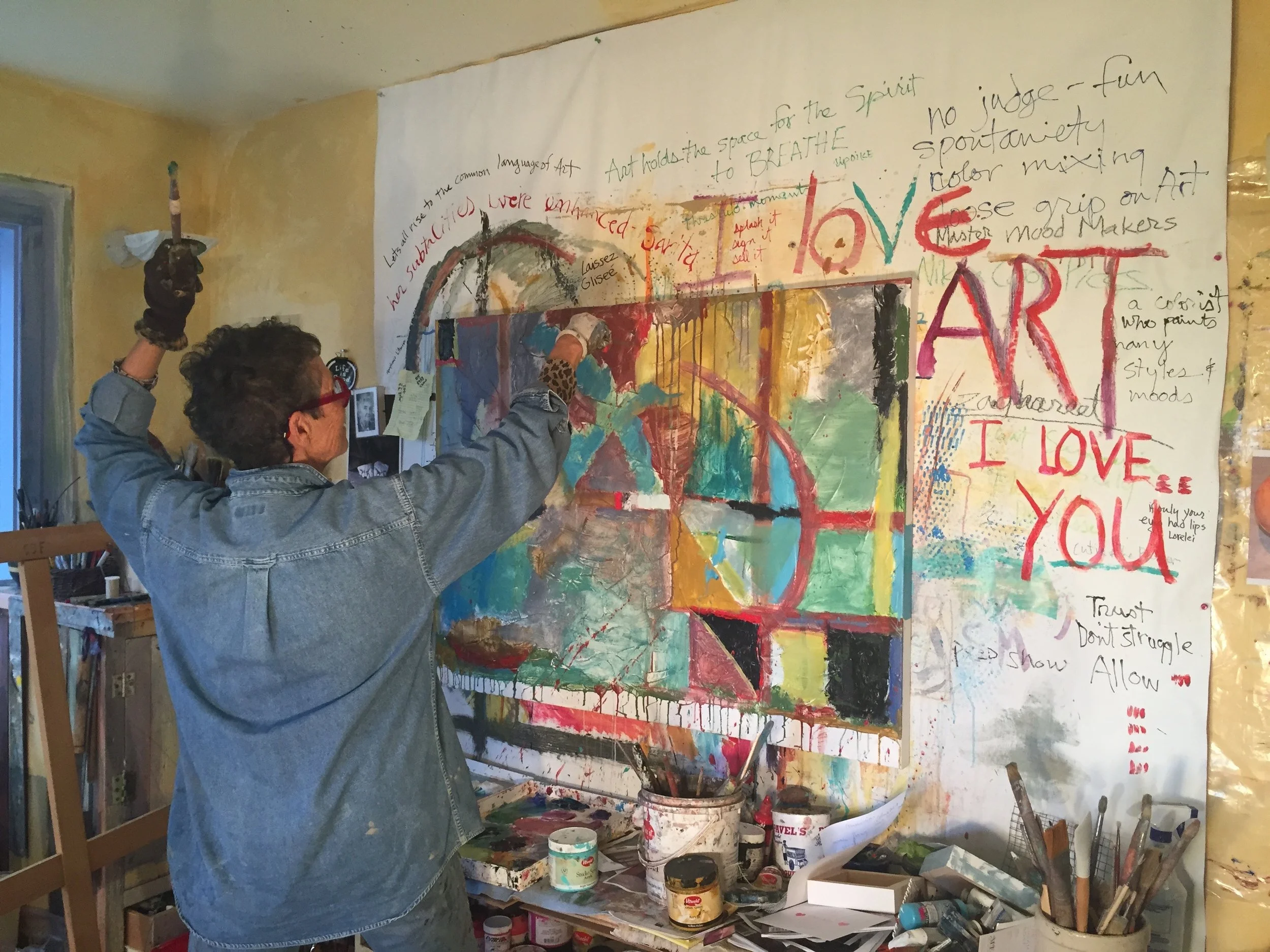 Carole Rae At PineCrest Studio