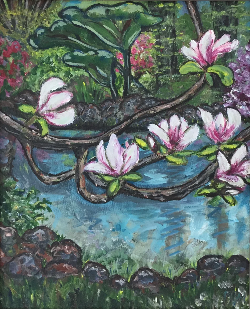 Magnolias at Sonoma Horticultural Nursery