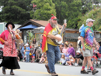 Gordy used to video the Festival Parade every year. You can still check his videos out at the library. 