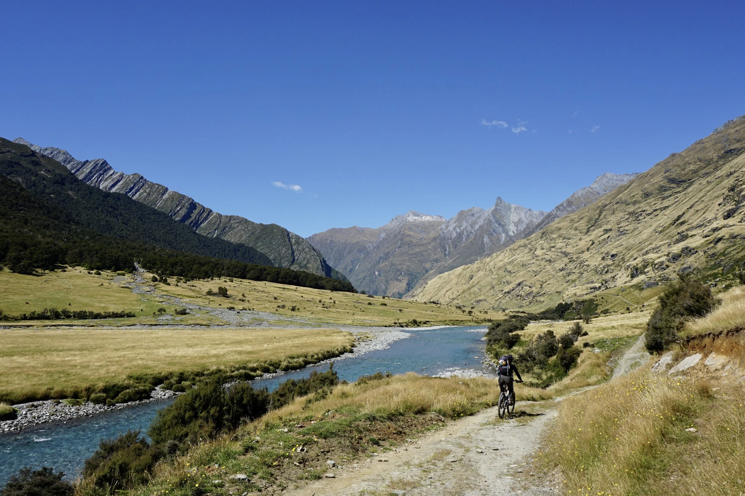 french ridge hut, nz