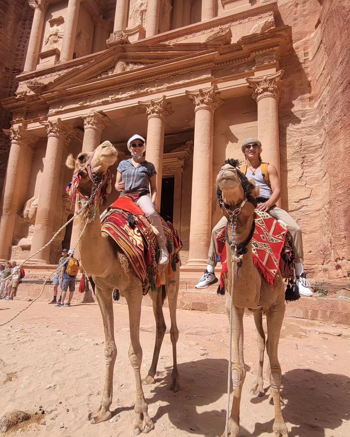 Petra 

One of the 7 wonders of the world and absolutely awe struck of the landscape caves and colors!

Caves, tombs, the treasury, all carved without equipment!

 The lost city 
Only 25% of this city has been excavated.

 The people engineered a way