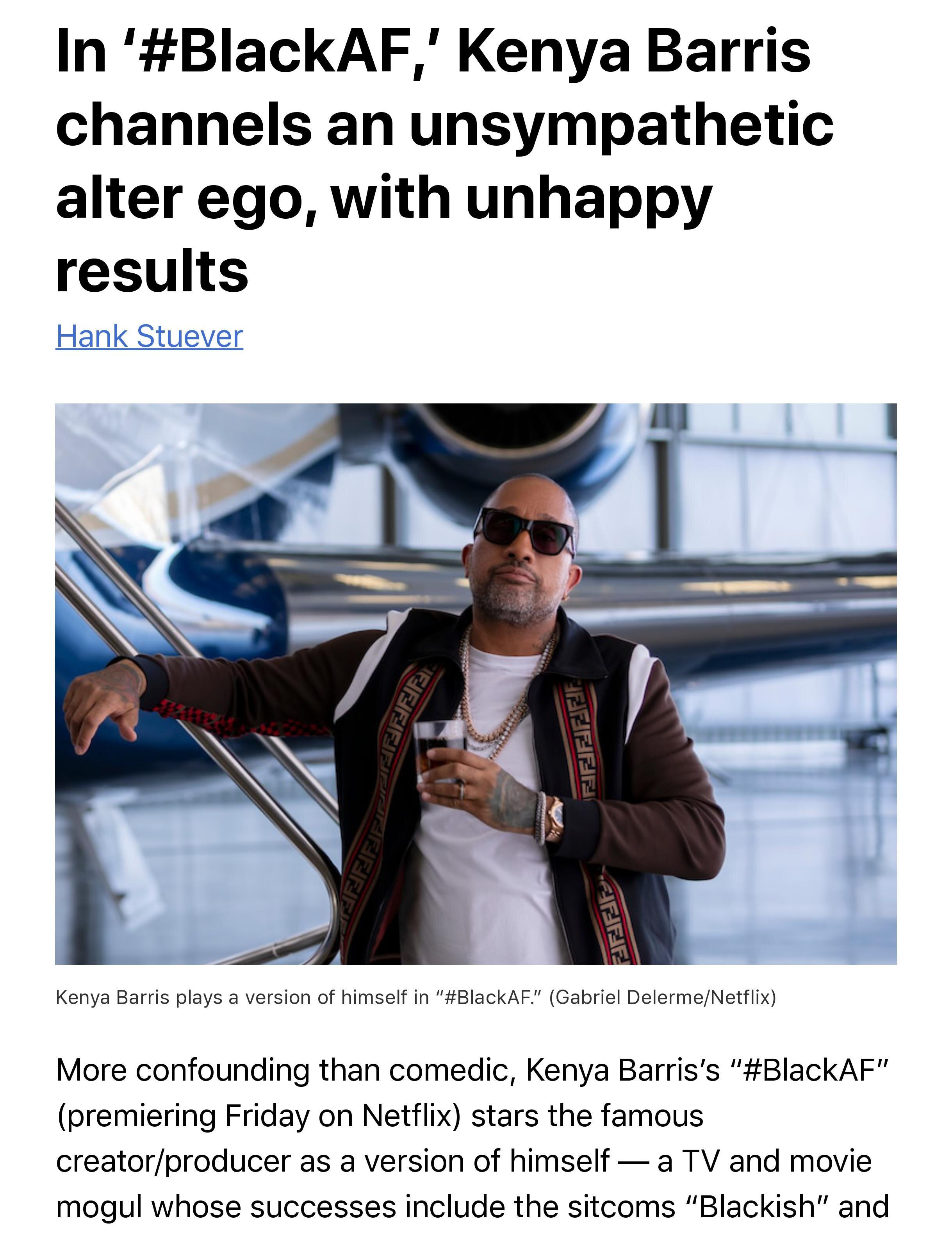#BLACKAF Kenya Barris