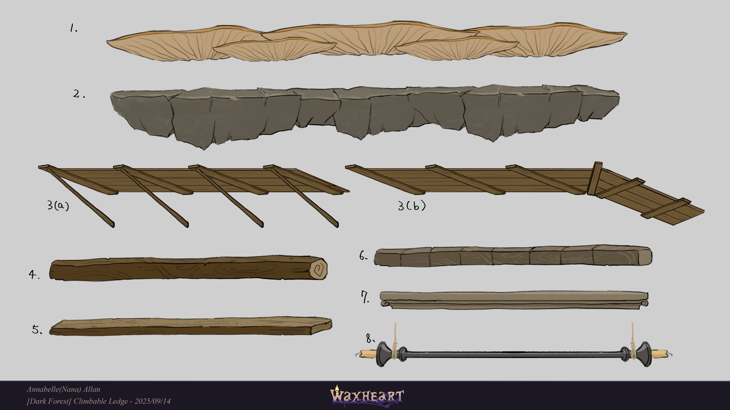 WaxHeart_DarkForest_ClimbableLedge_ConceptSketches_v2.png