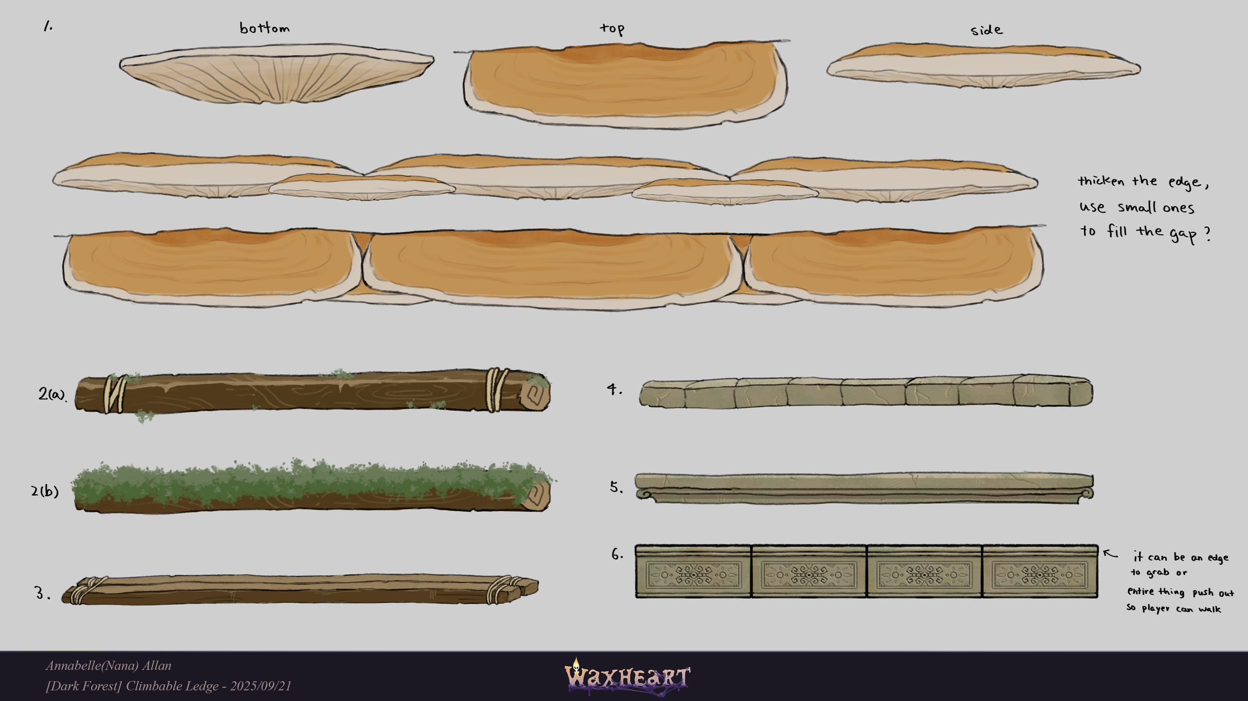 WaxHeart_DarkForest_ClimbableLedge_ConceptSketches_v3.png