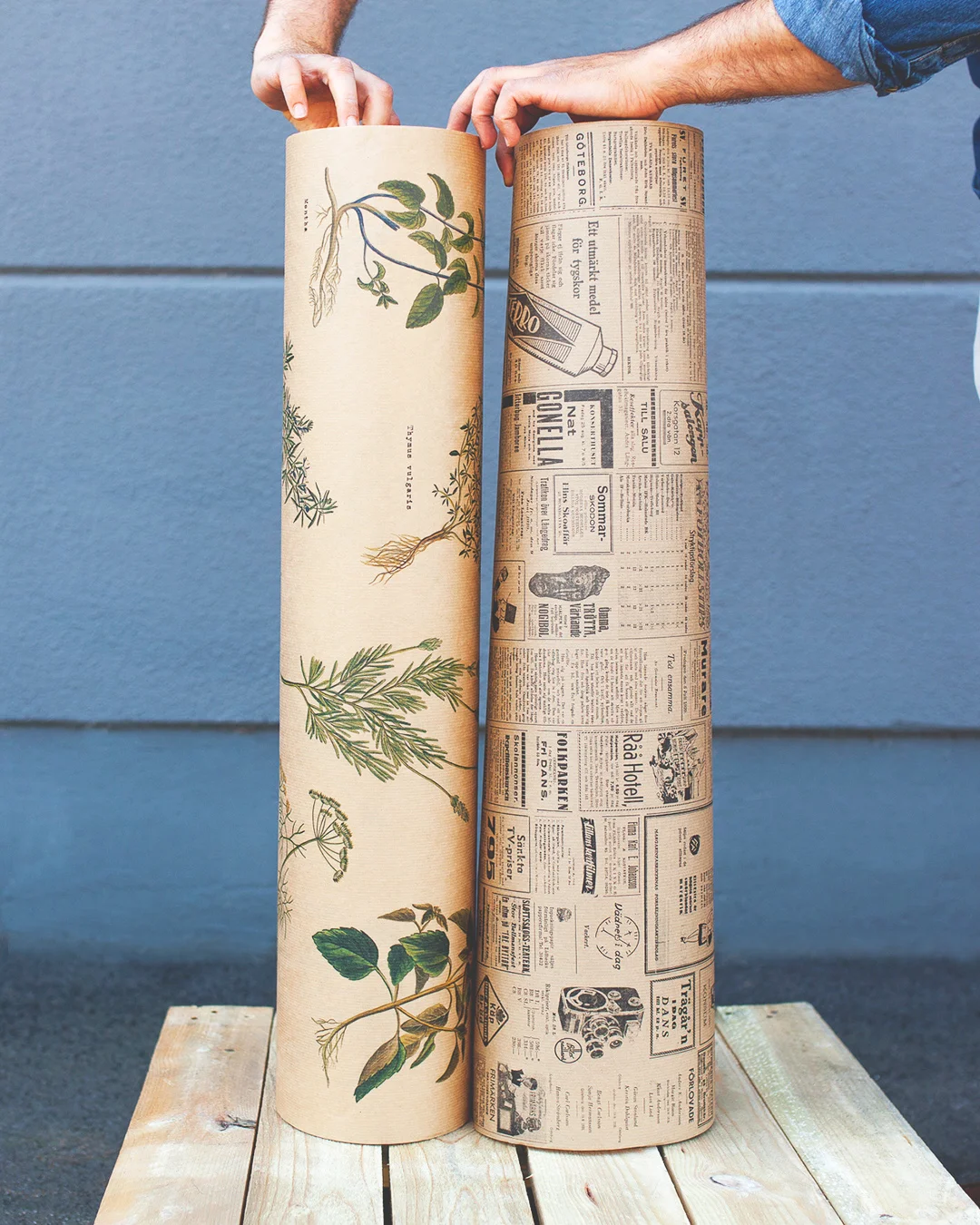 Blompapper "Tidning"