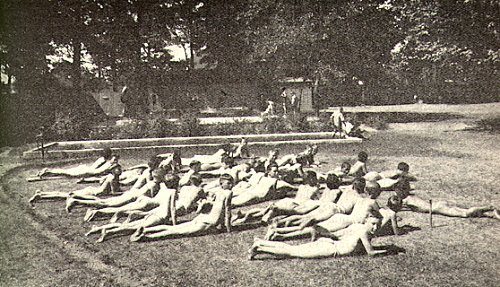 Heliotherapy Clinic for English children in the Swiss Alps in the early 1900's