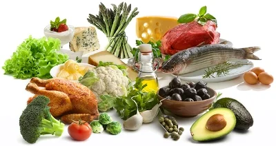 A well balanced diet is full of a variety of fresh fruits, vegetables, proteins and healthy fats. 