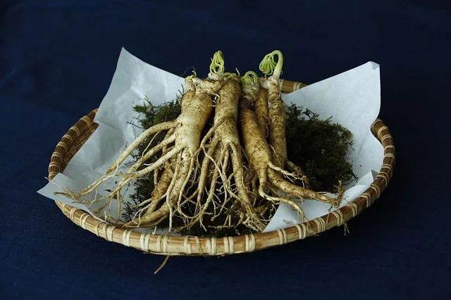 Ginseng roots
