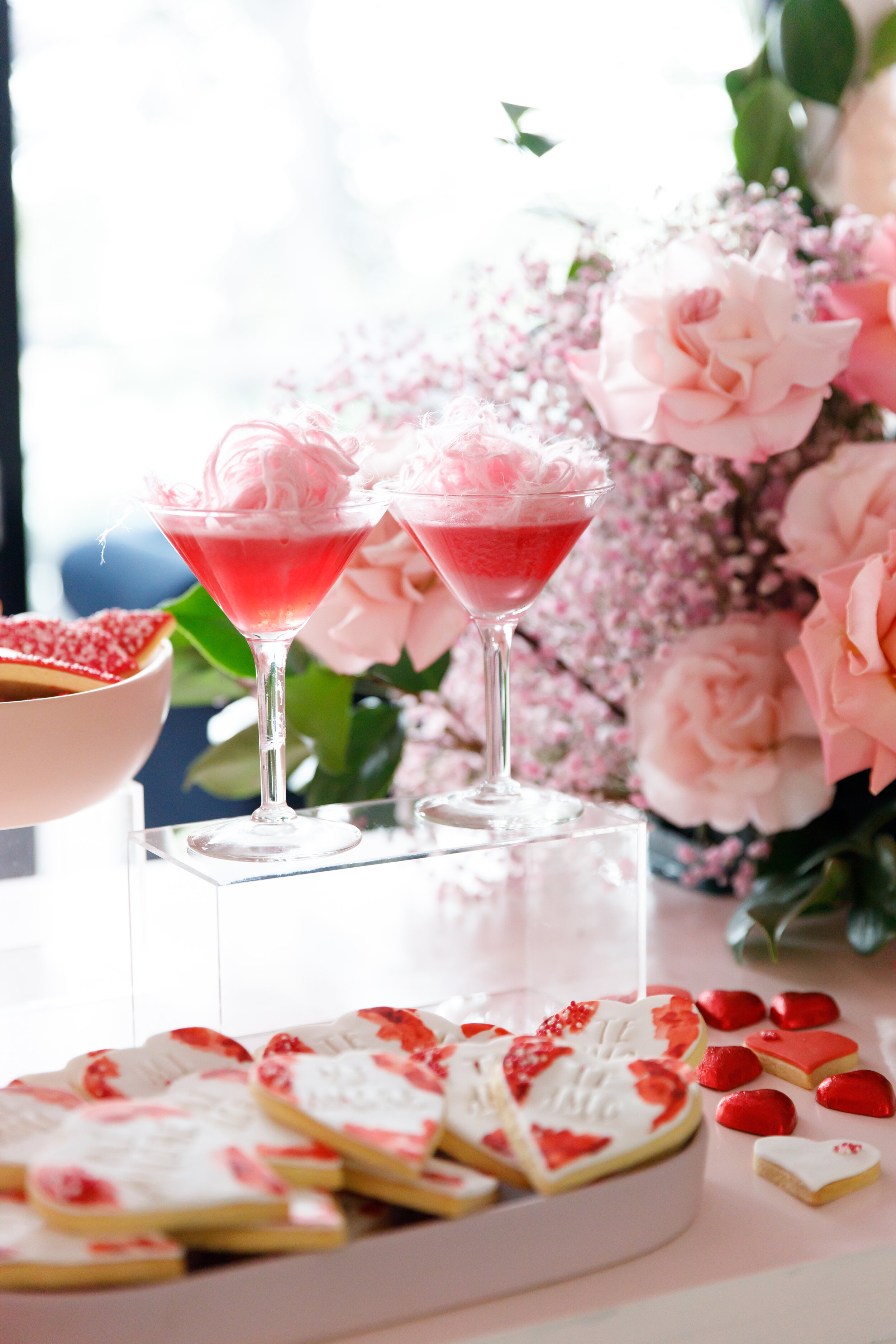 fairy floss martini party events florist sydney