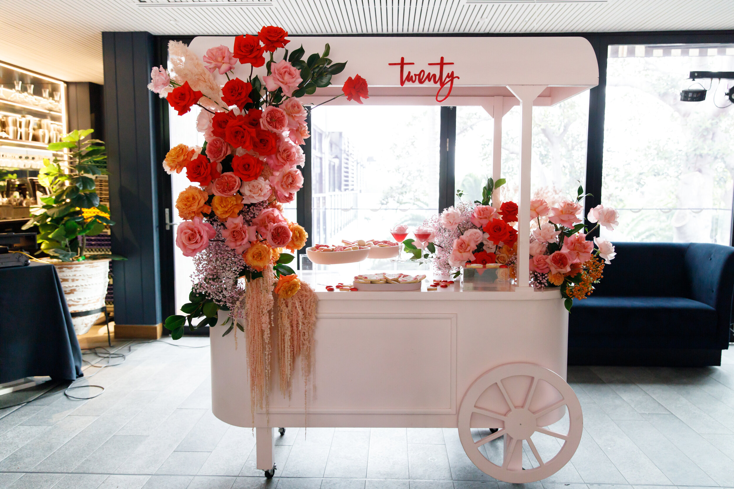 Sydney events florist and stylist Chanele Rose flowers 