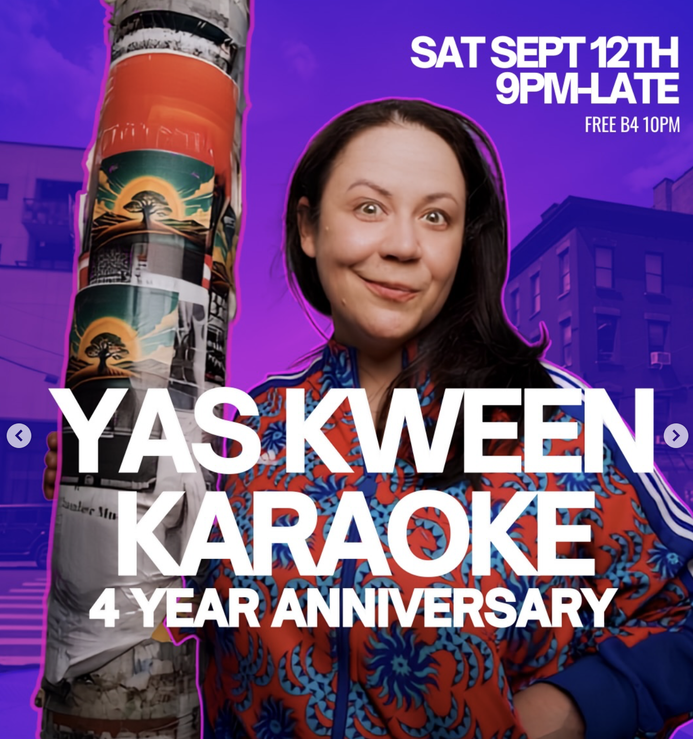 Yas Kween Karaoke 4 Year Anniversary