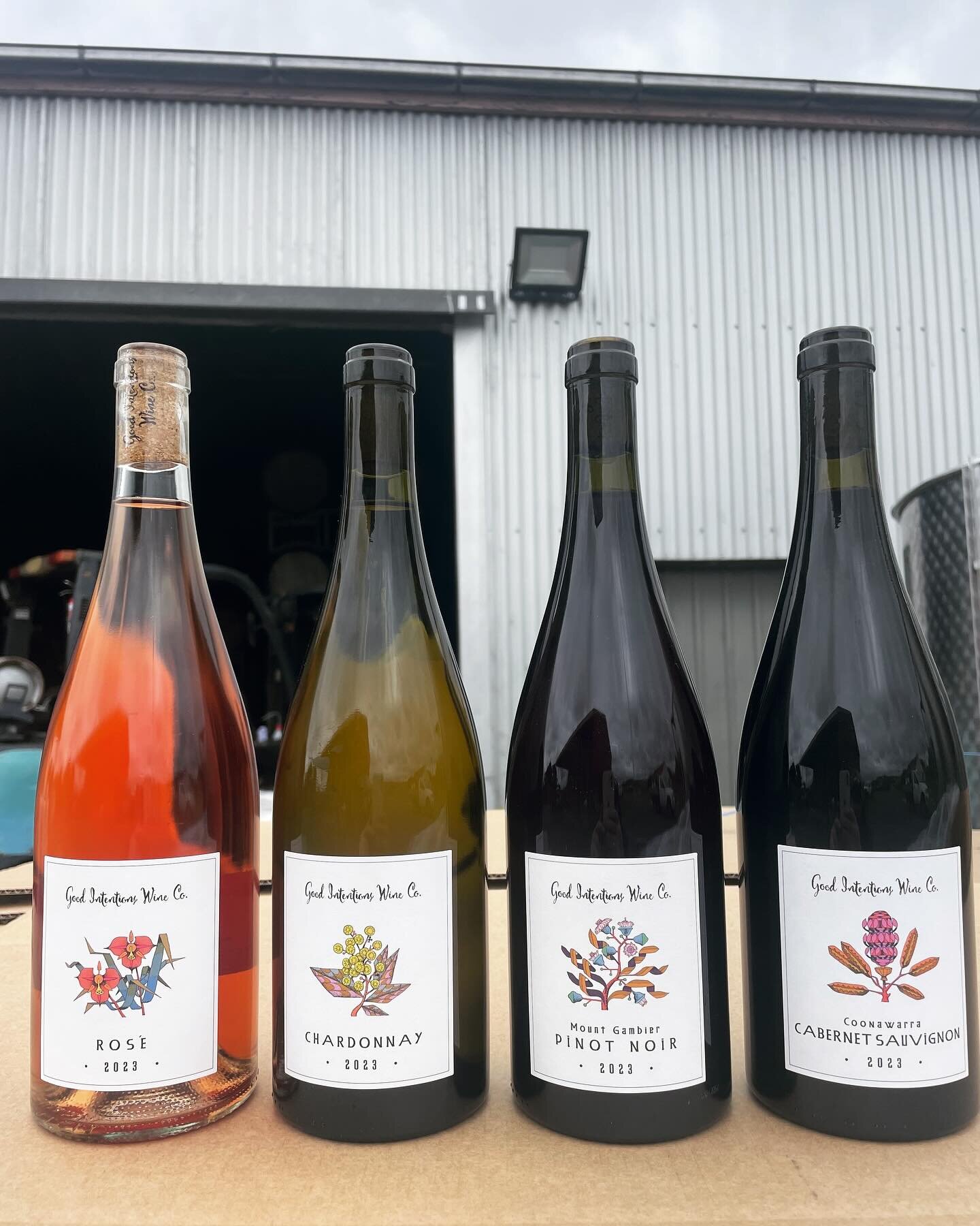 NEW GOOD INTENTIONS WINES!!

We had such a blast with Andrew on the road last week. We&rsquo;ve had a great response to these new 2023 wines and thank you to those who made the time to catch up with us. 

This new look range, Andrew has put more emph