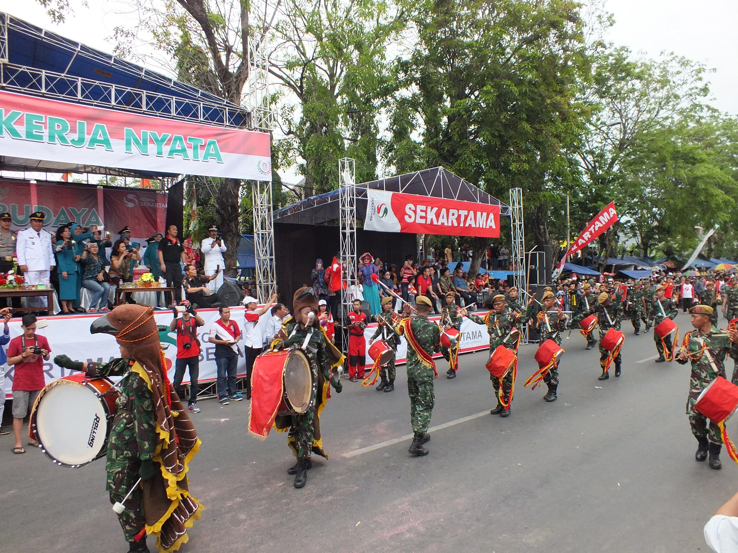 YON ARHANUDSE 15 KODAM IV/DIP GONCANG WELERI