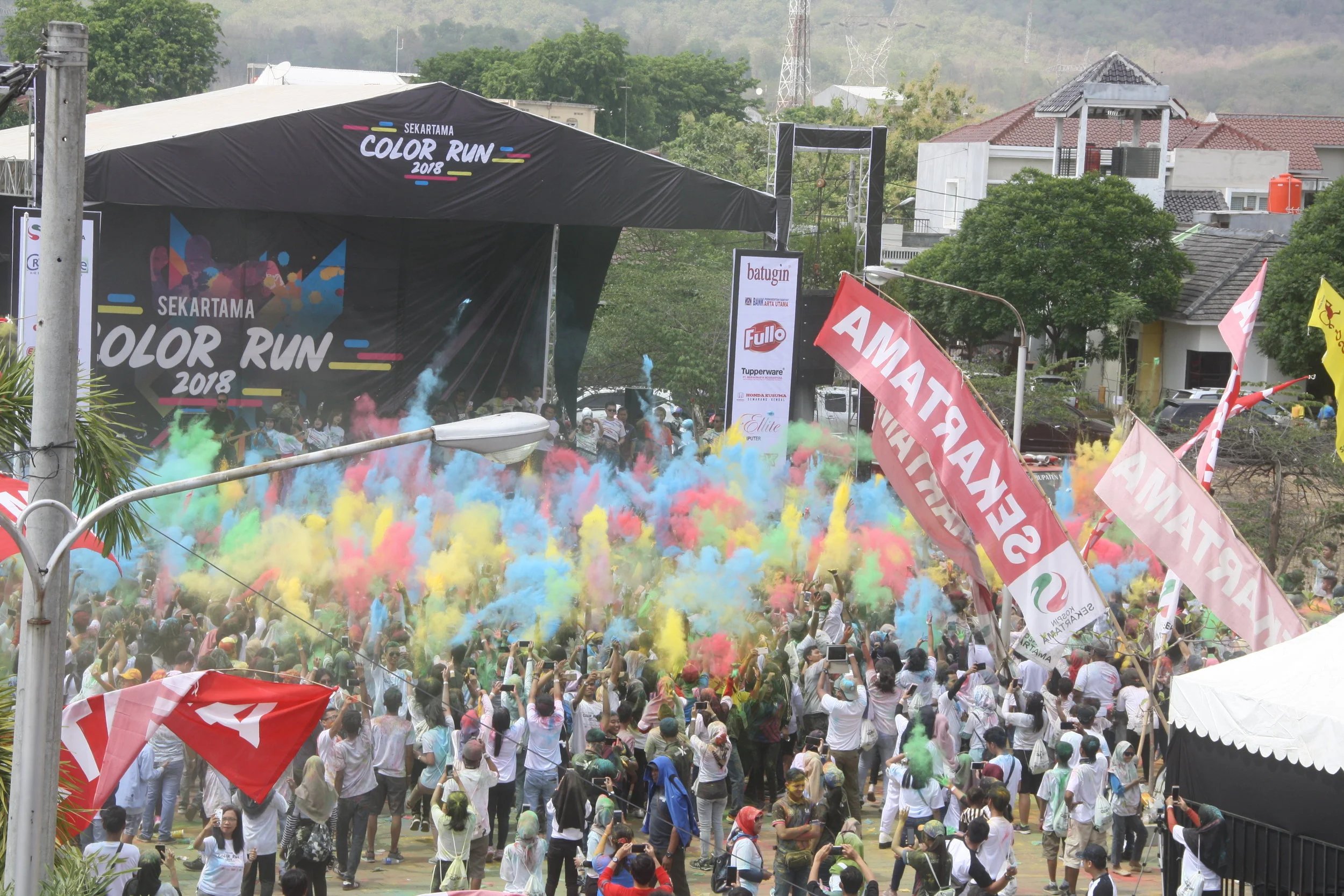 SEKARTAMA COLOR RUN 2018, RIBUAN PESERTA DEKLARASI SUMPAH PEMUDA