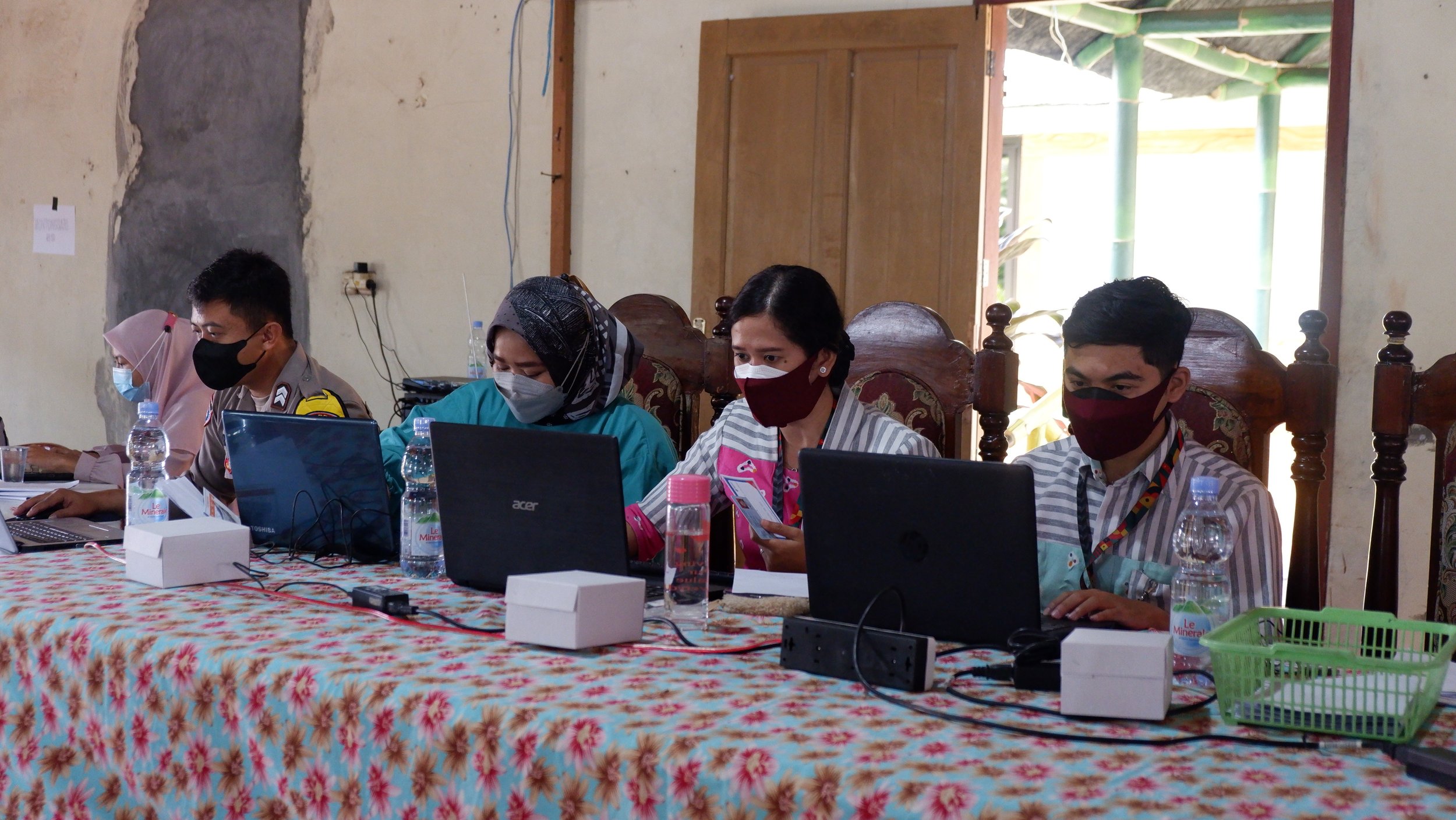 COVID 19 : SEKARTAMA SUPPORT PETUGAS VAKSINASI DI WELERI