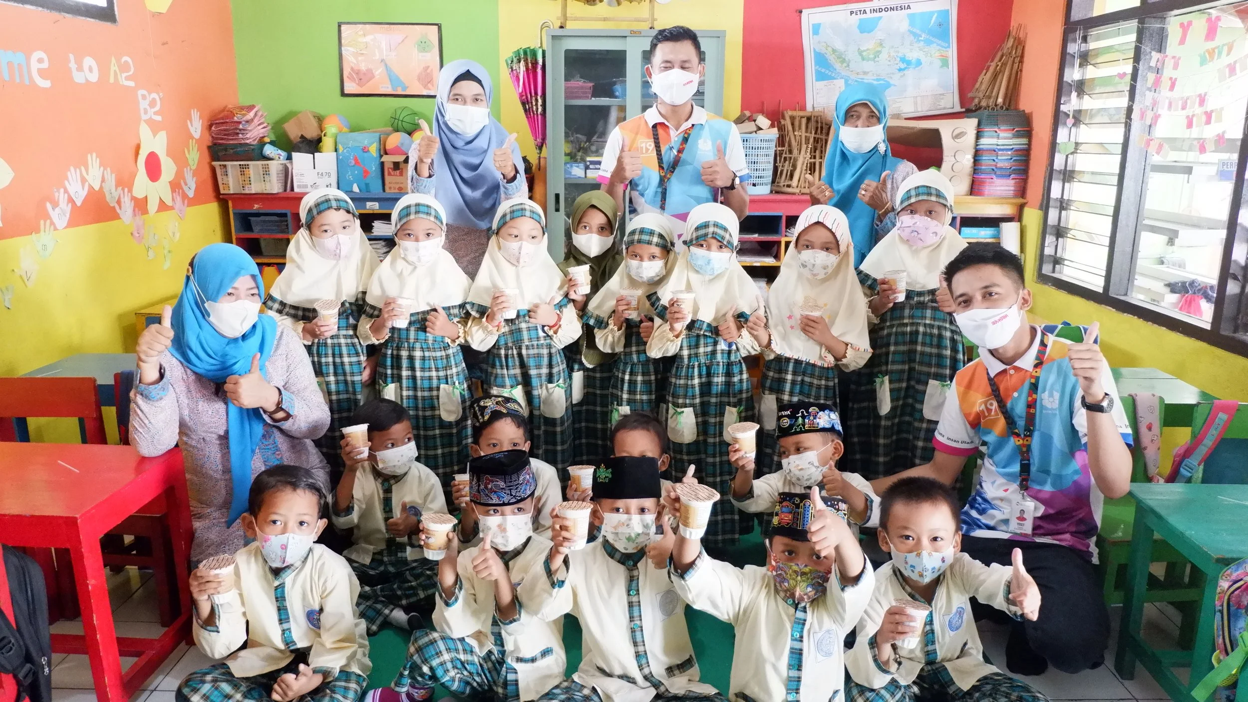 SEKARTAMA BAGI-BAGI SUSU DALAM RANGKA HARI GIZI