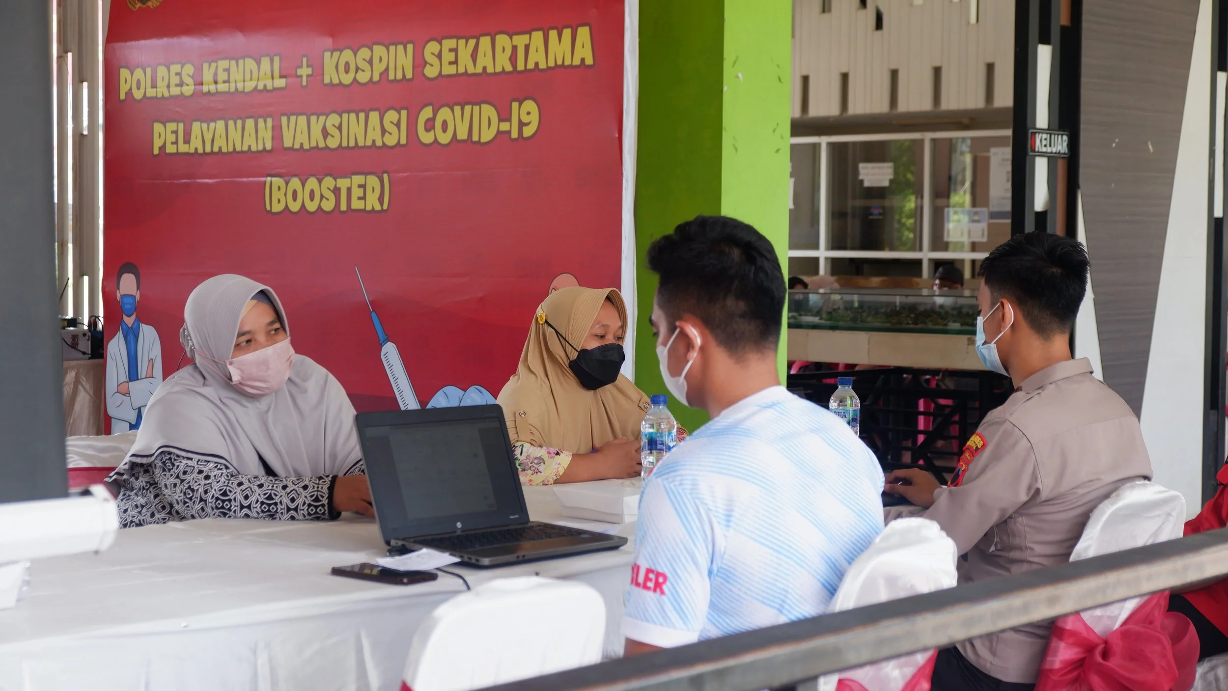 COVID 19 : SEKARTAMA SELENGGARAKAN VAKSIN BOOSTER