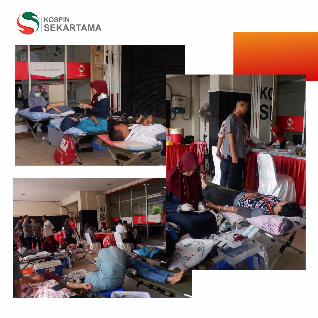 SEKARTAMA SELENGGARAKAN DONOR DARAH BERSAMA PMI KABUPATEN KENDAL