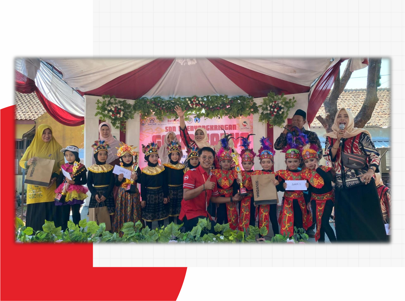 SUPPORT GELAR KARYA BUDAYA SD 1 PENYANGKRINGAN WELERI