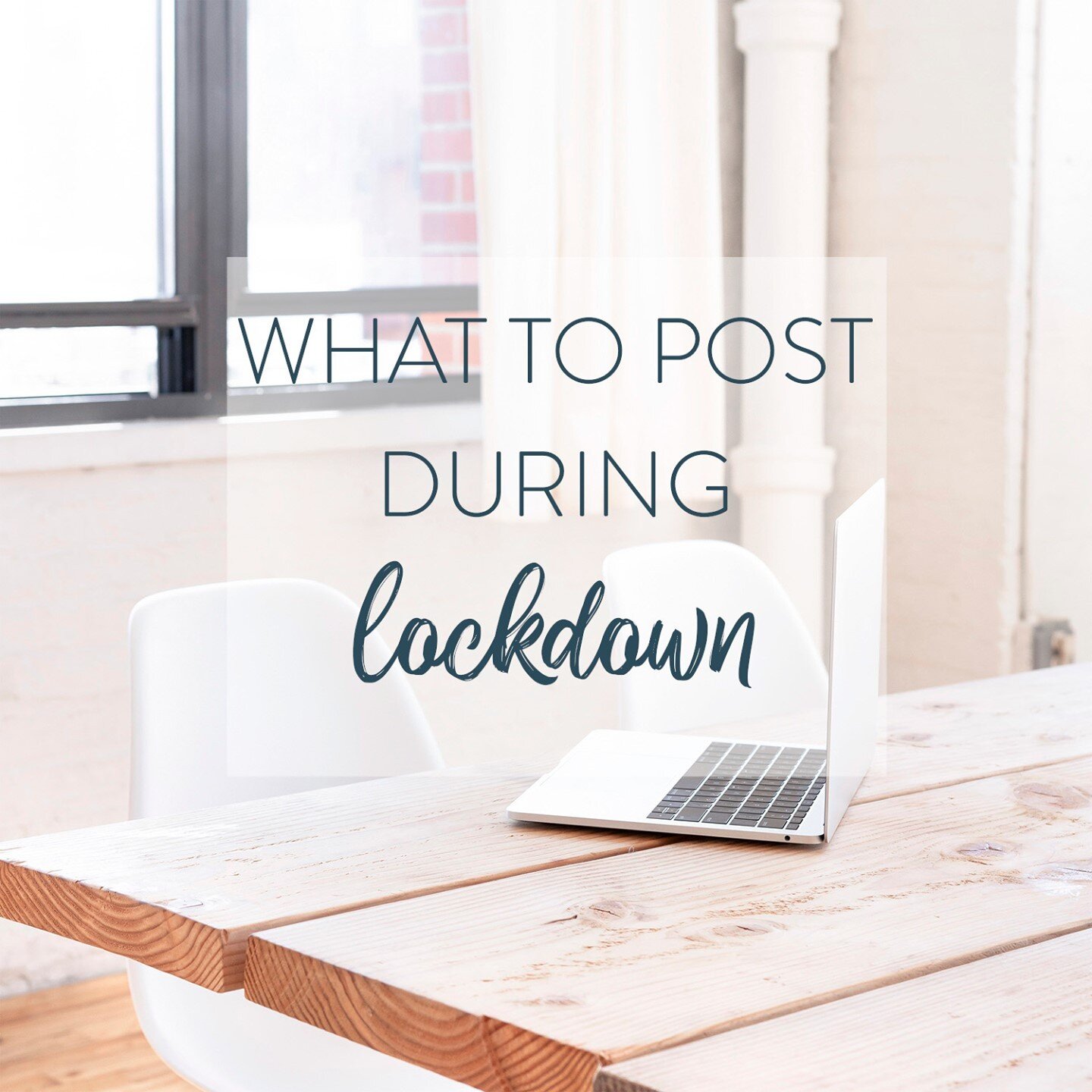 Hi everyone and happy Monday! I thought I'd pop in today with some ✨ quick tips ✨ on what to post on your brands social channels during lockdown. It just seems so relevant again right now with Germany being on lockdown &quot;light&quot; (and many oth