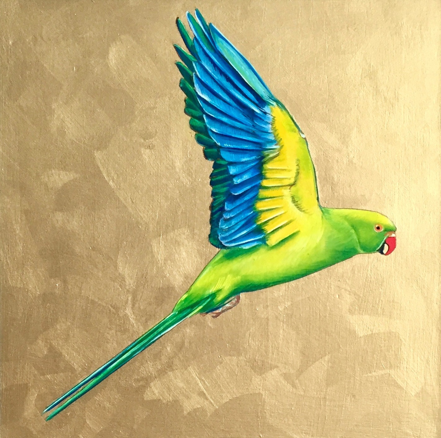Parakeet Painting (COMMISSION)