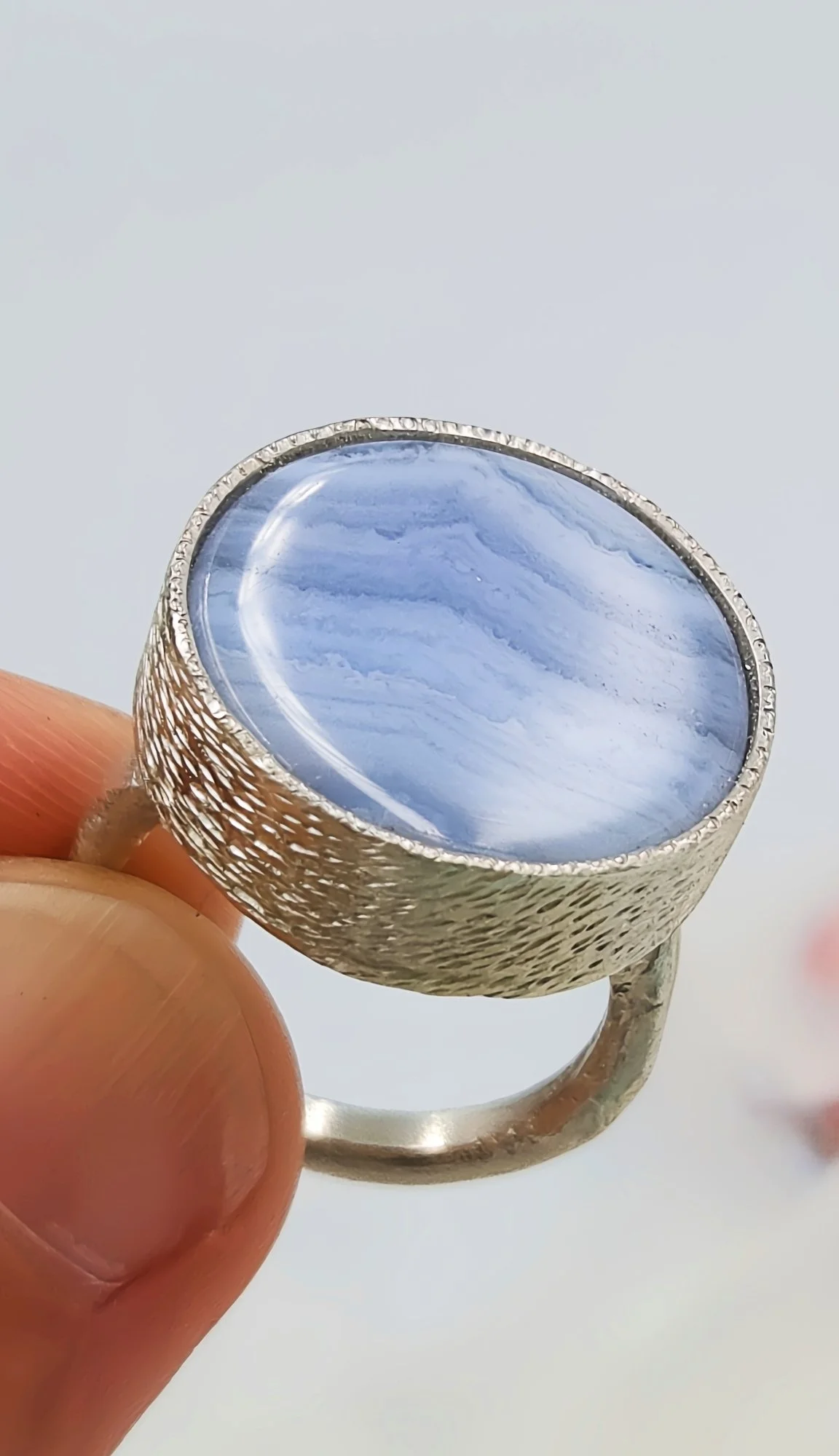 Azure Dreamer Sterling Silver Ring