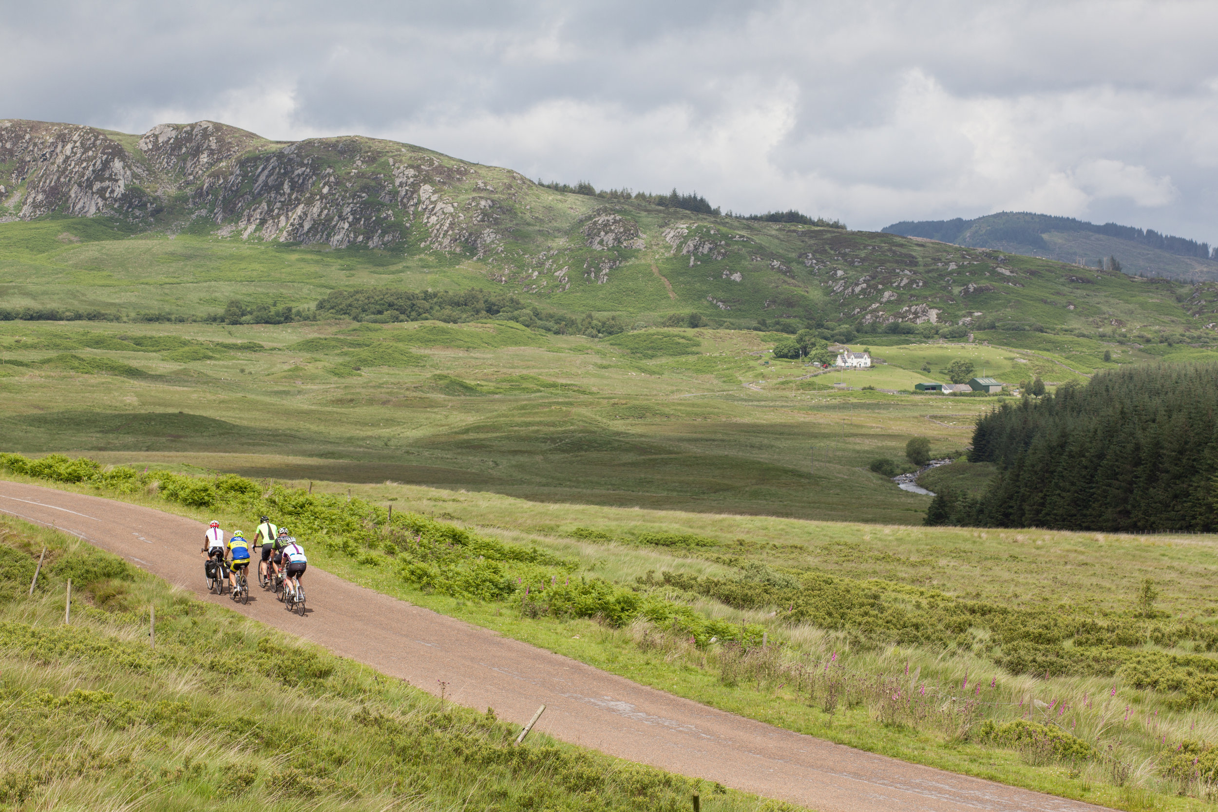 Cycling in Scotland on the Countrywide Great Tour 2015