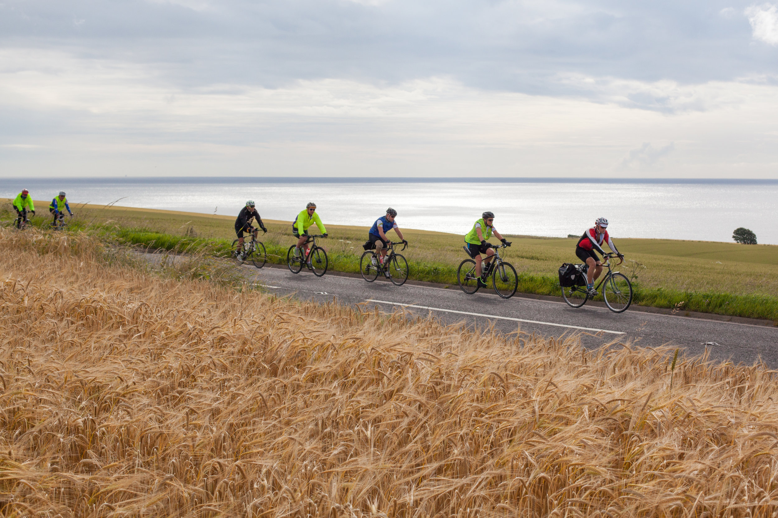 Cycling the beautiful coastline of Great Britain.