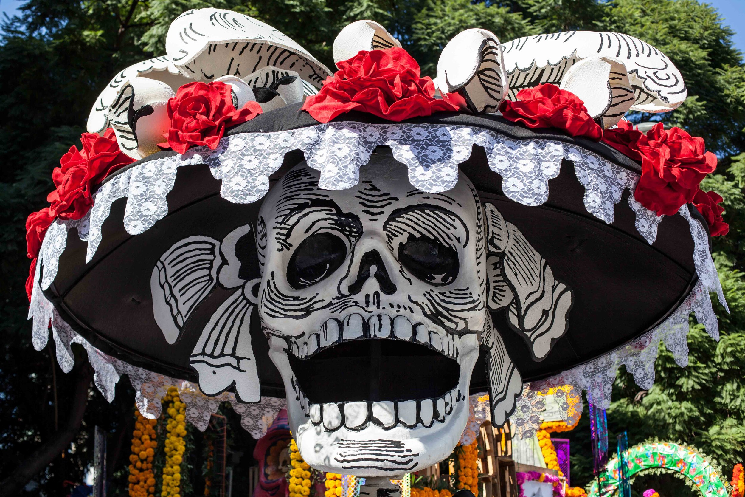 In 2017 Mexico City held it's first Day of the Dead/Día de Muertos parade.