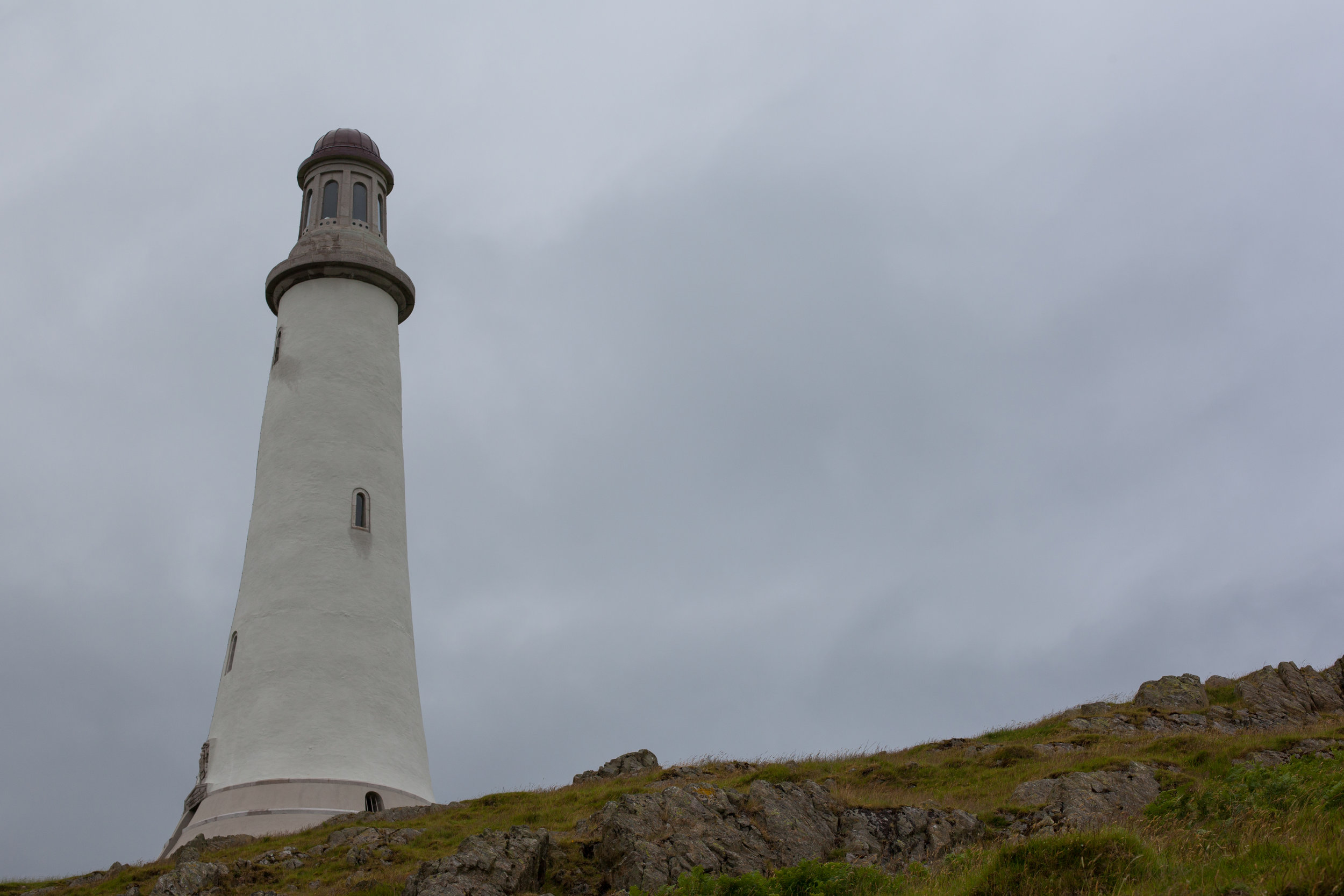 A large lighthouse in Great Britain.