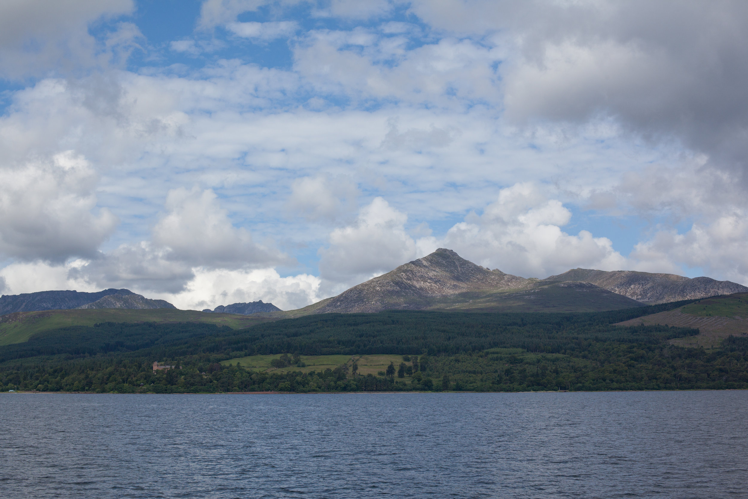 Beautiful Scotland in a landscape photo.