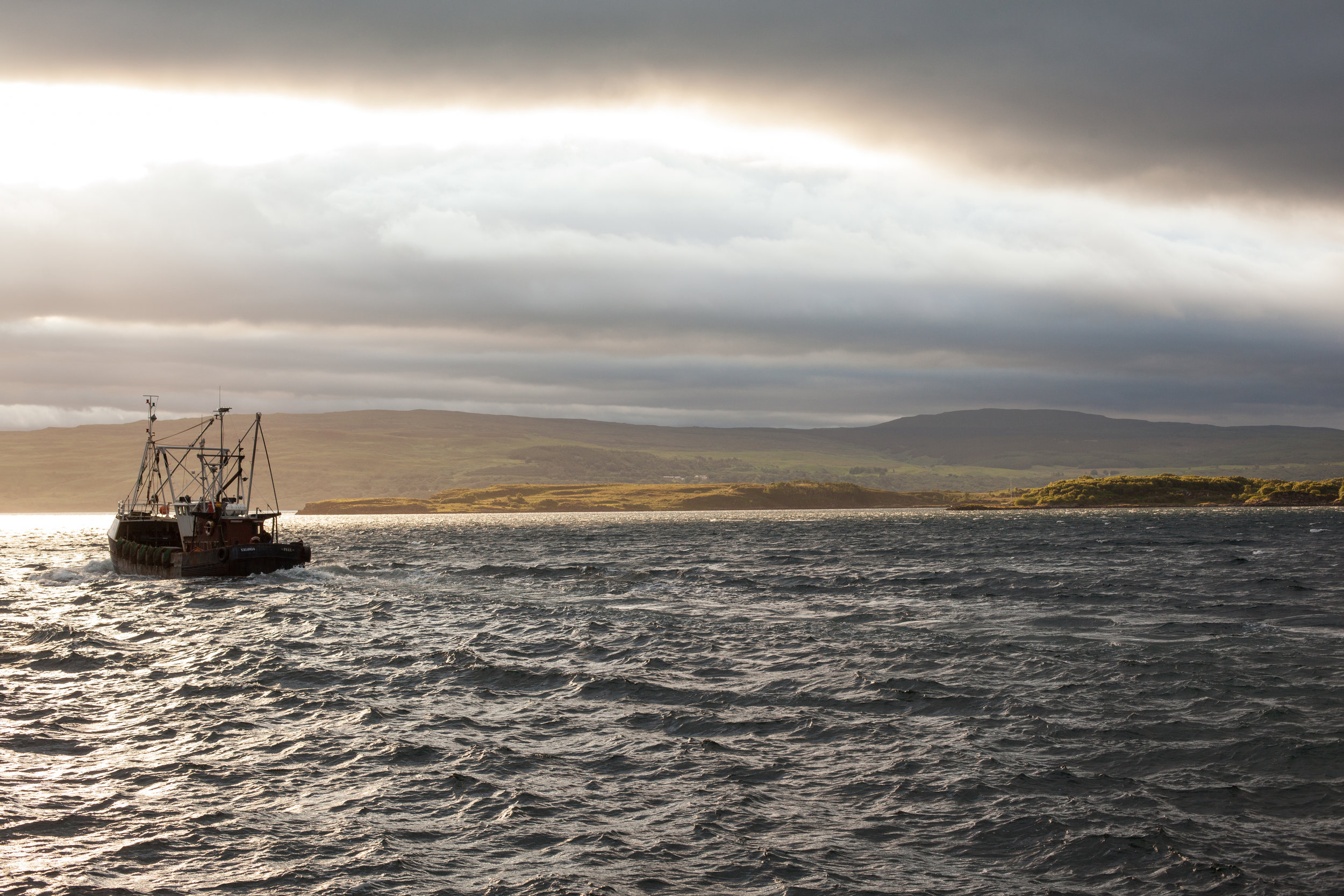 Open Seas, Morning Light, Scotland