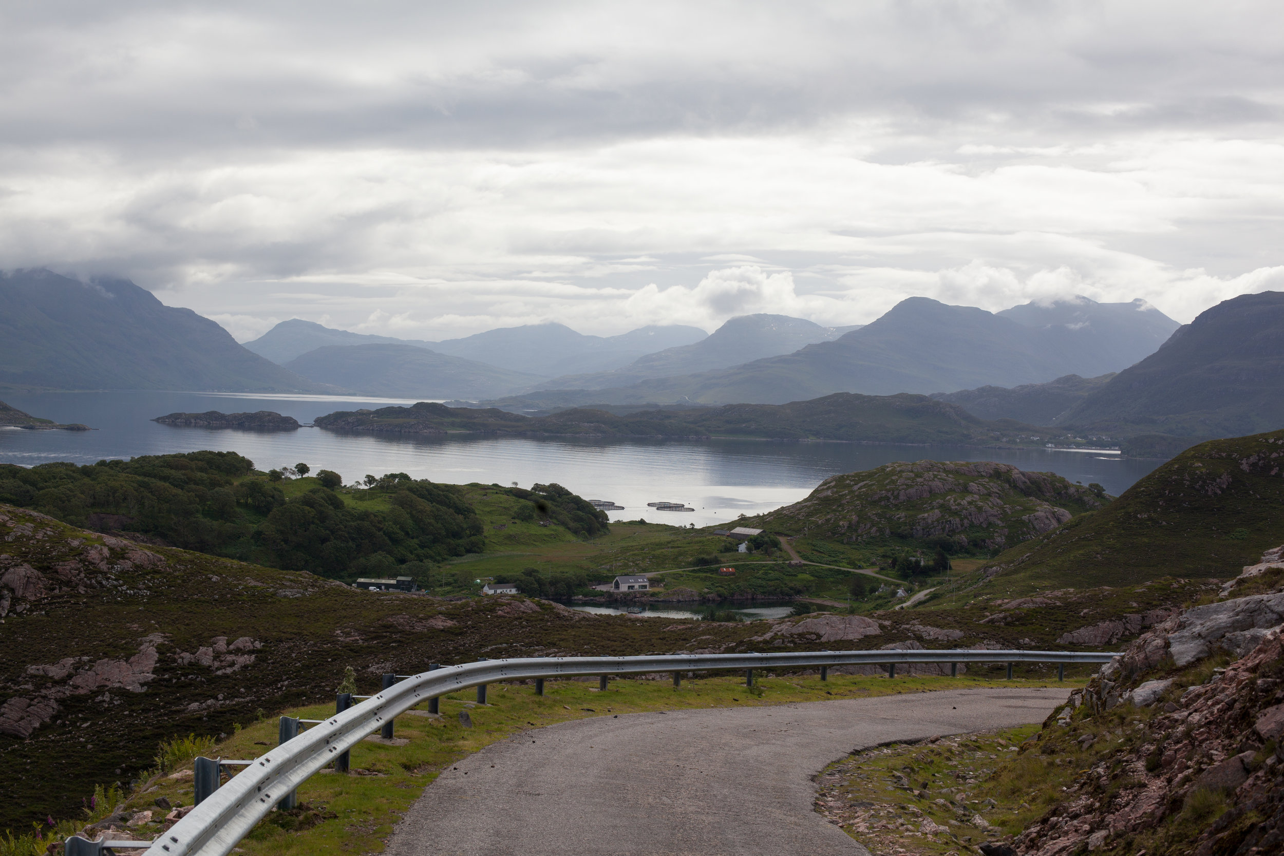 Travel through Scotland.