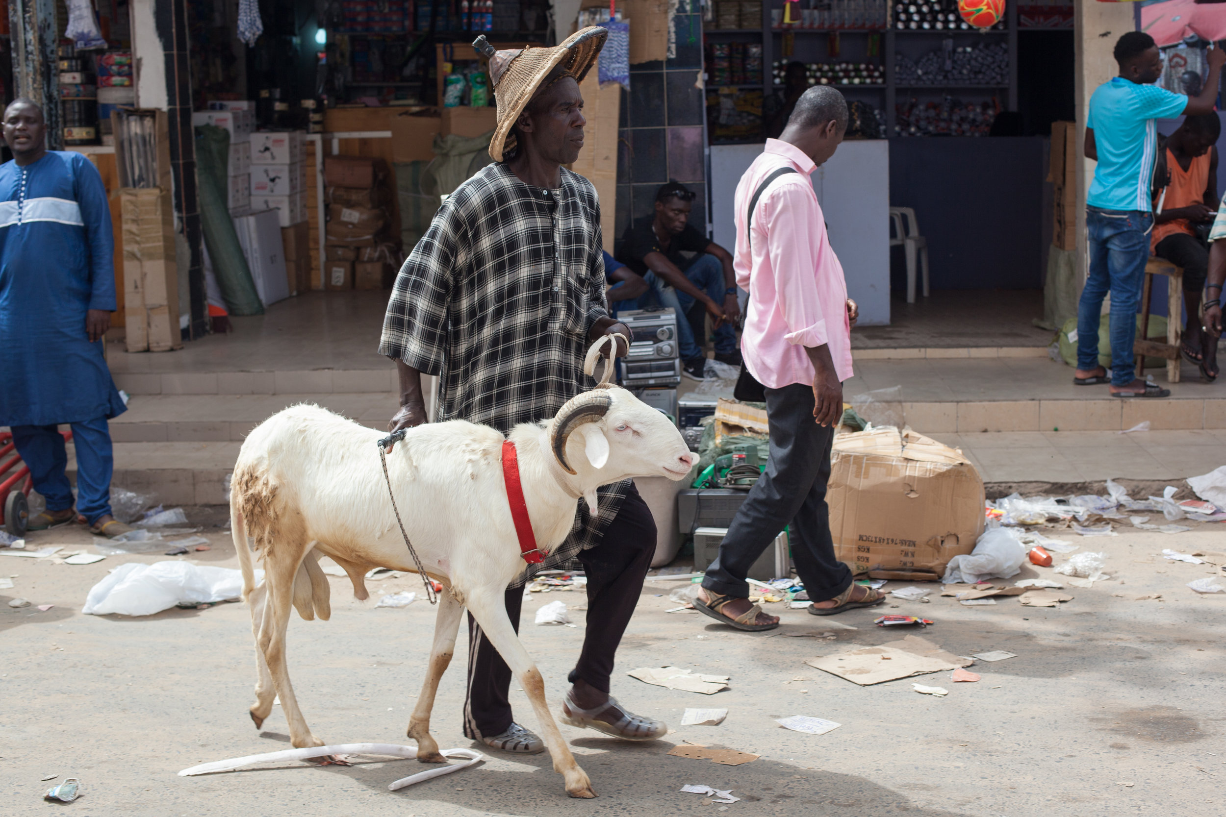 Street Photography in the Dakar, the capital of Senegal in West Africa.