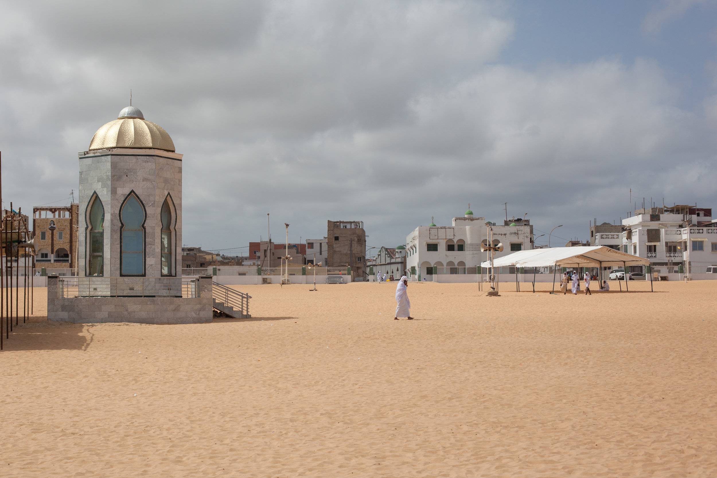 The Grande Mosquée de Yoff, Dakar, Senegal.