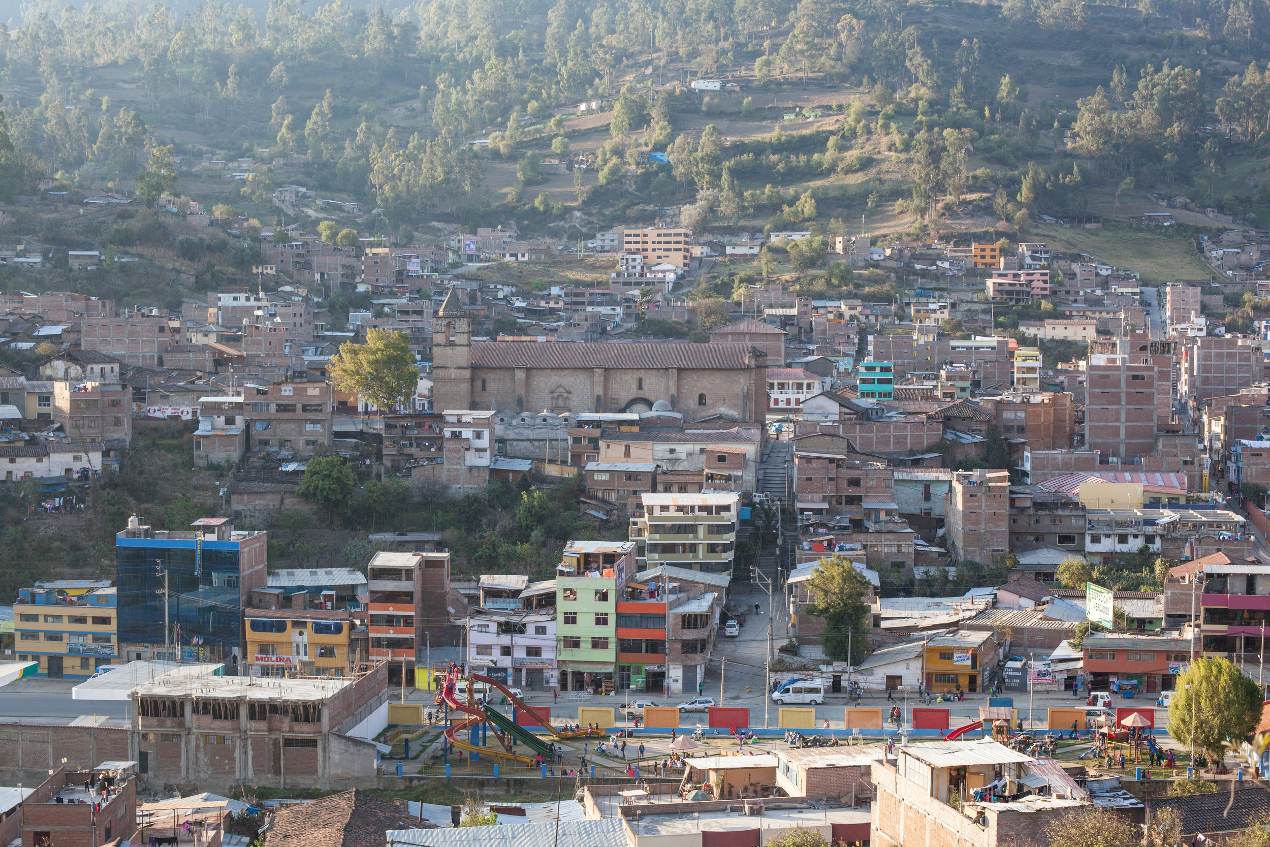 The city of Andahuaylas in Peru.