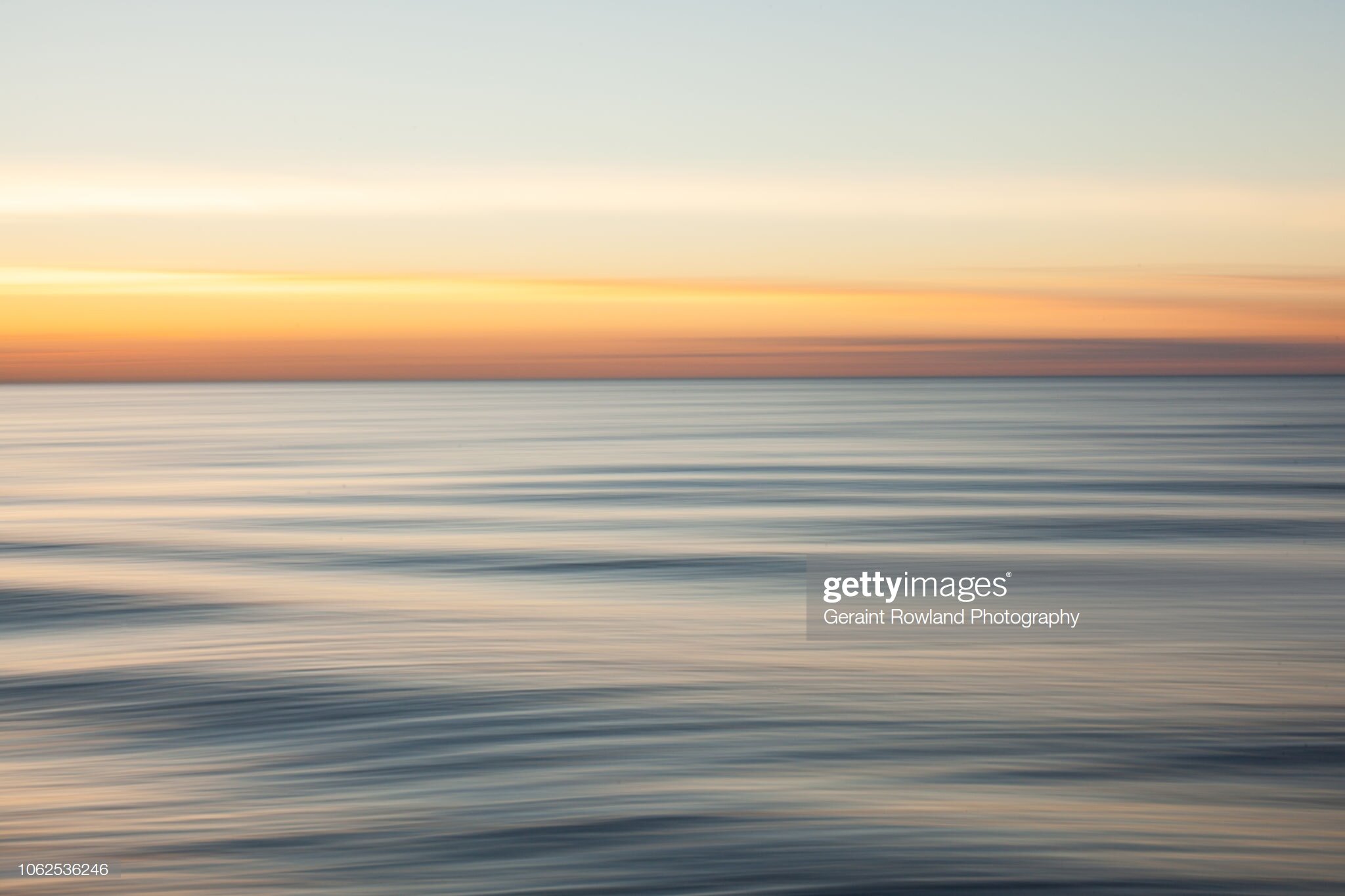 Ocean sunset art image.