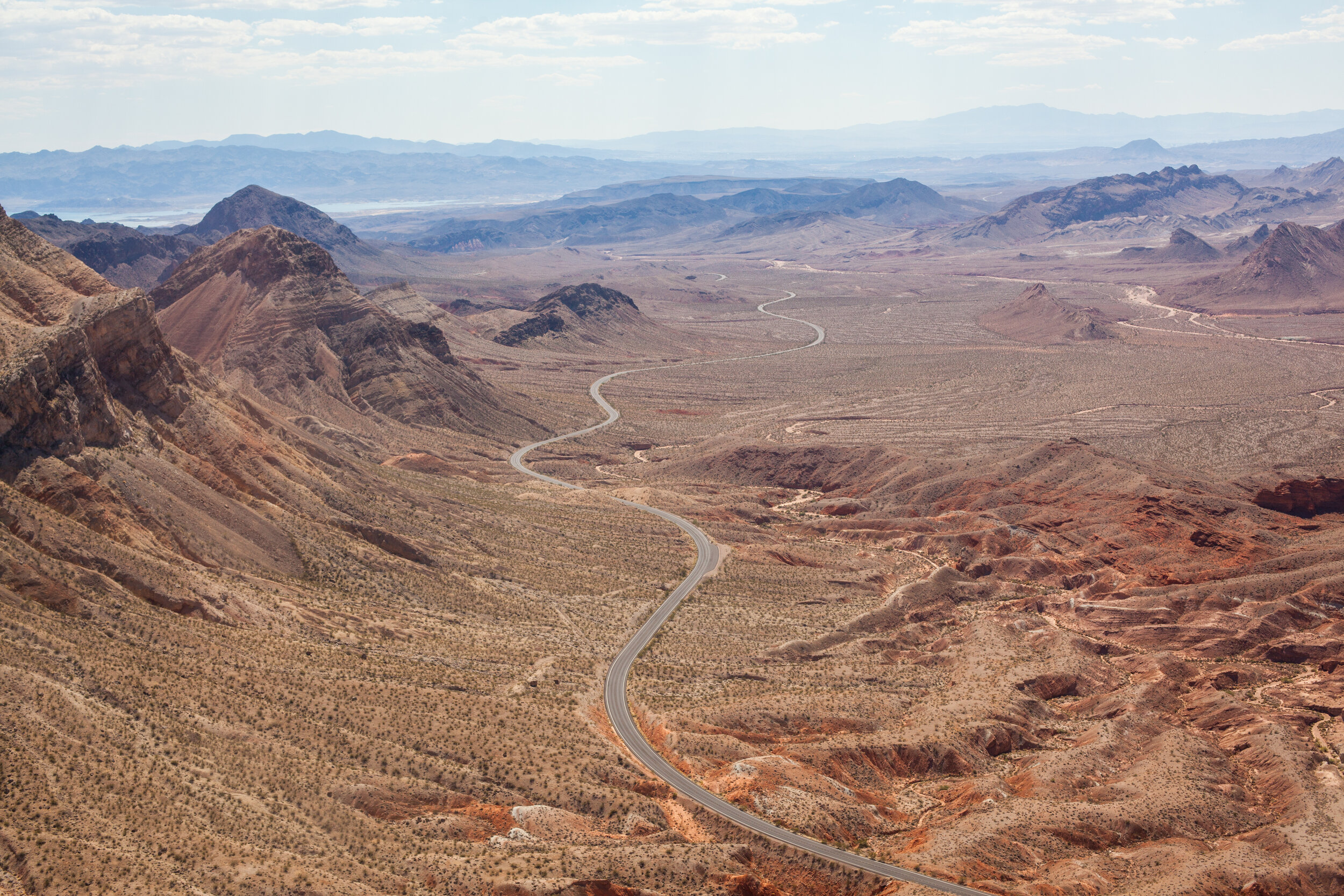 Aerial view of Grand Canyon National Park.