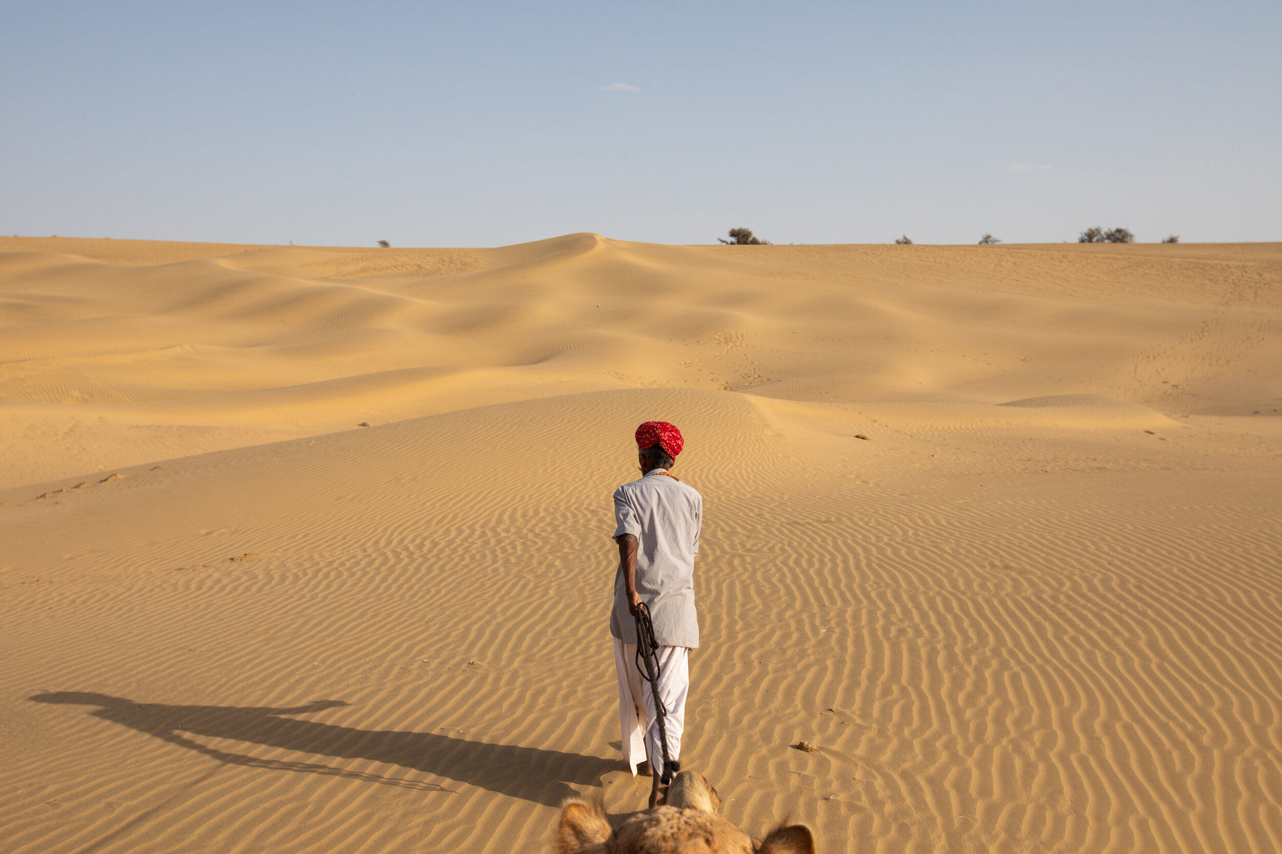 Exploring the Thar Desert in Rajasthan, India.