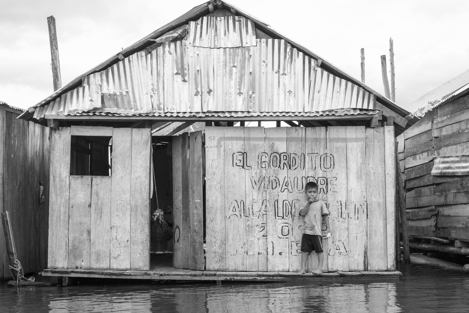 Fotografía espontánea en el Amazonas, Perú.