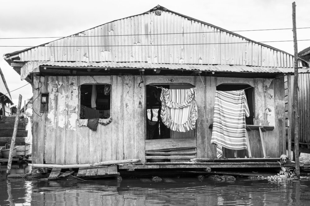 Pobreza, Iquitos, Perú.