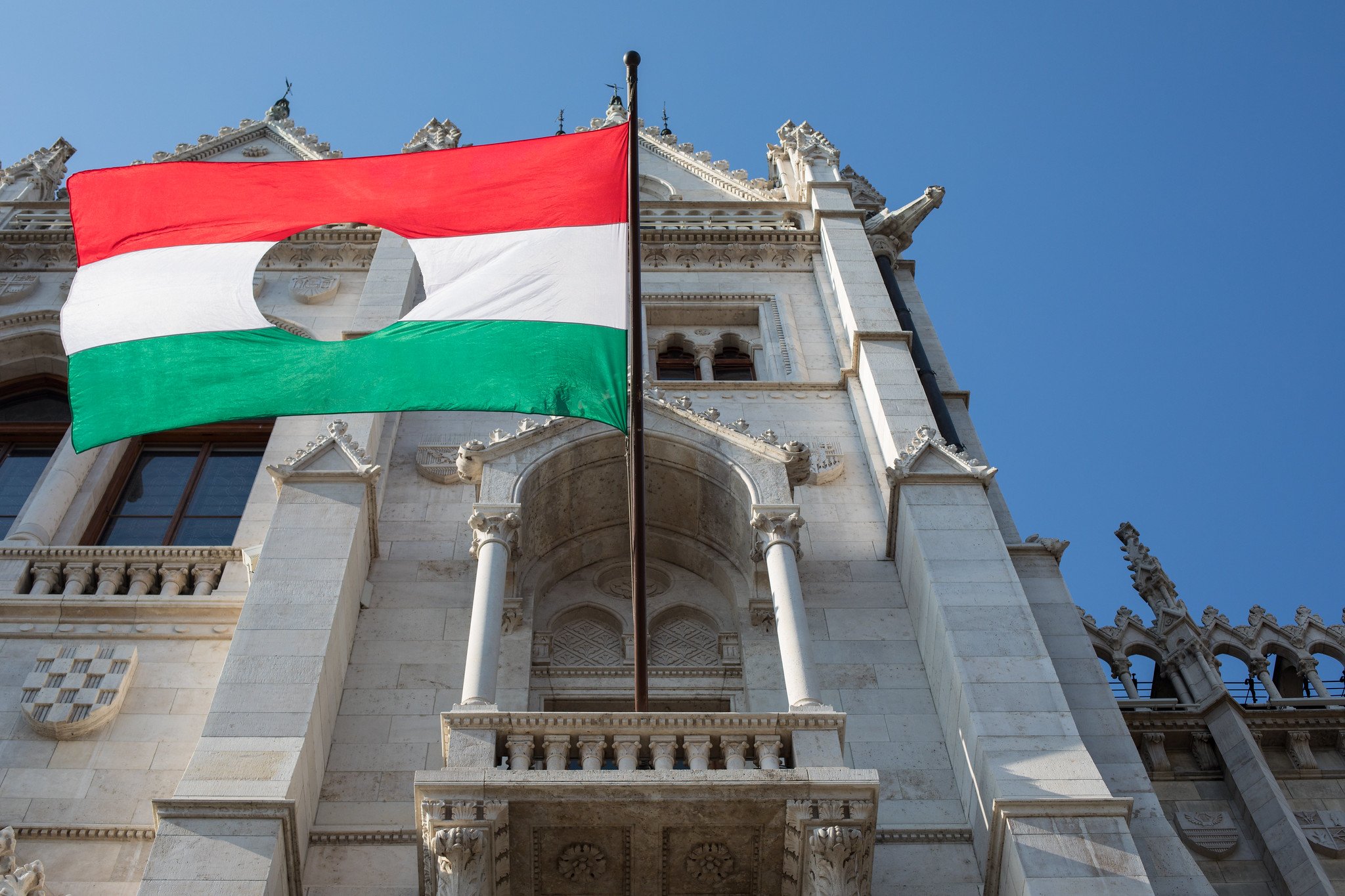 October 23, the Hungarian Revolution of 1956, and their flag with the hole in the centre