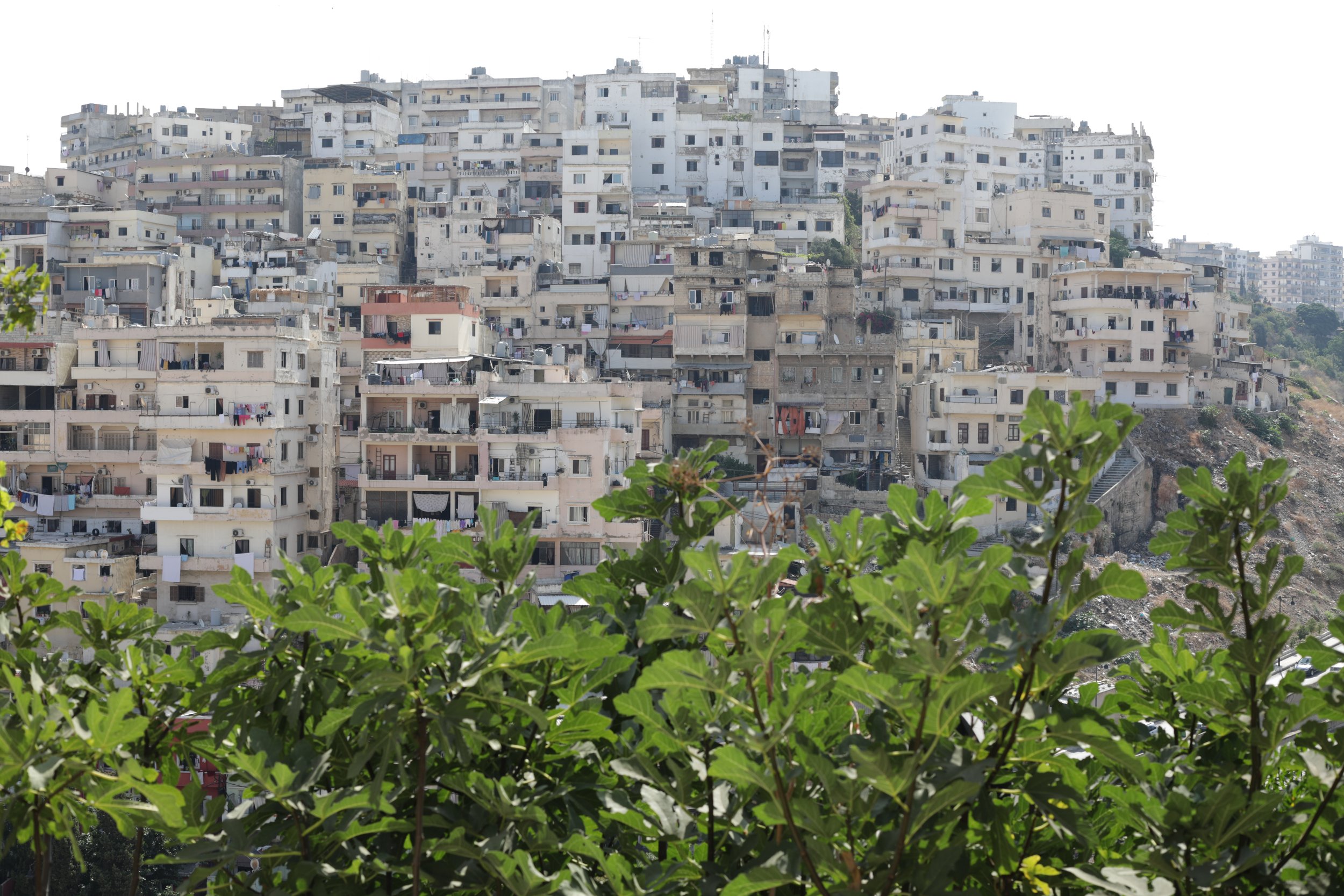 Urban sprawl of Tripoli in the North of Lebanon