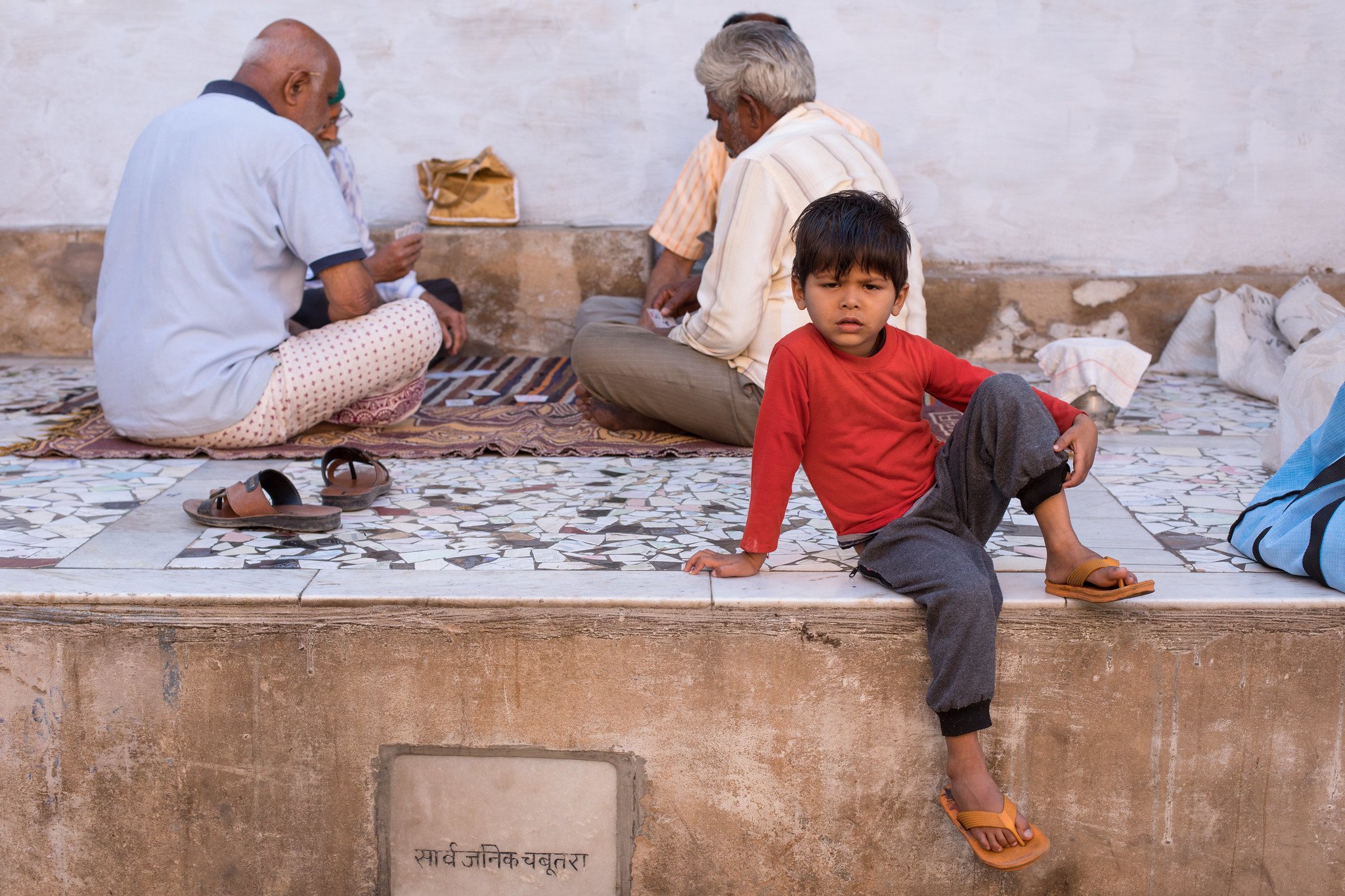 Play on the streets of Rajasthan, India